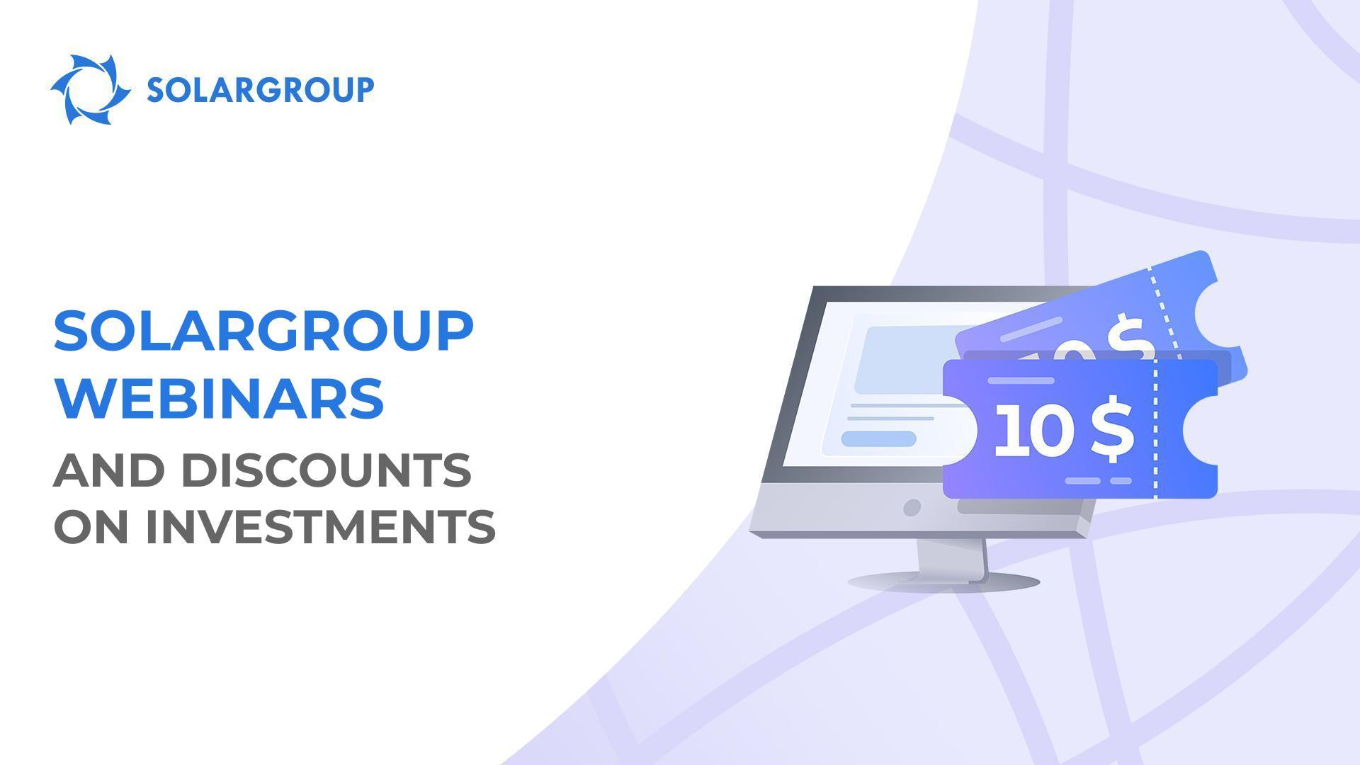 Participate in the webinar and get a $ 10 discount to buy or upsize your package