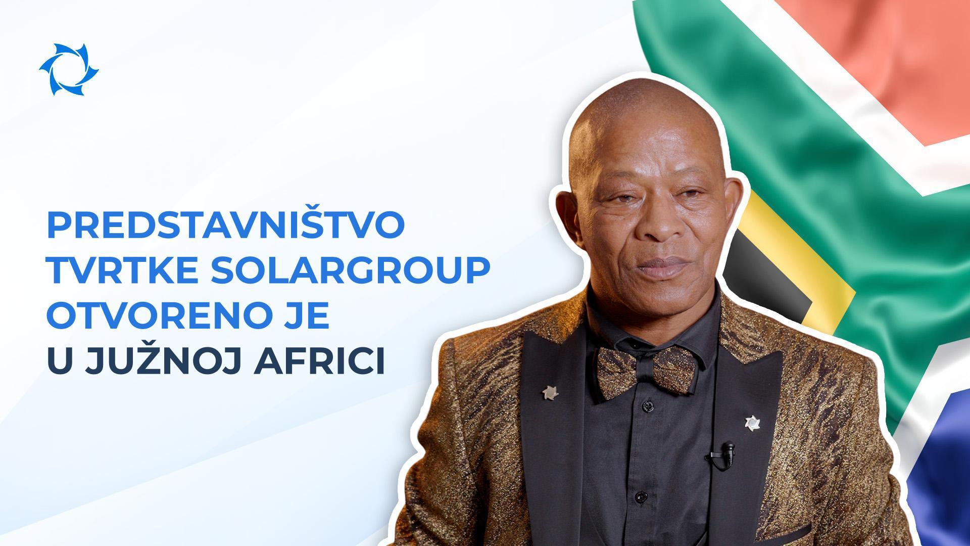 Tvrtka SOLARGROUP je otvorila predstavništvo u Južnoafričkoj Republici