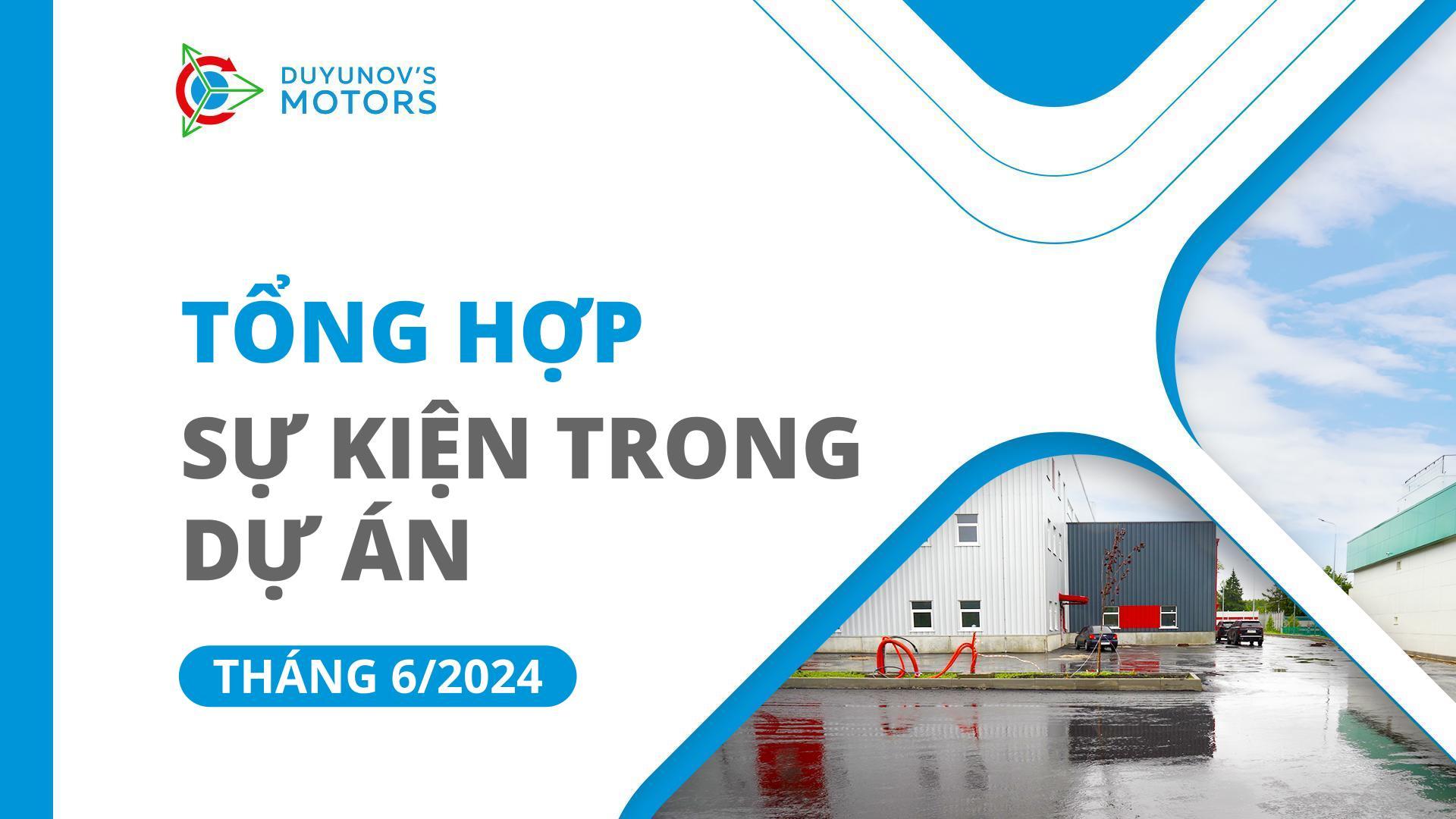 Sự kiện chính của dự án trong tháng 6