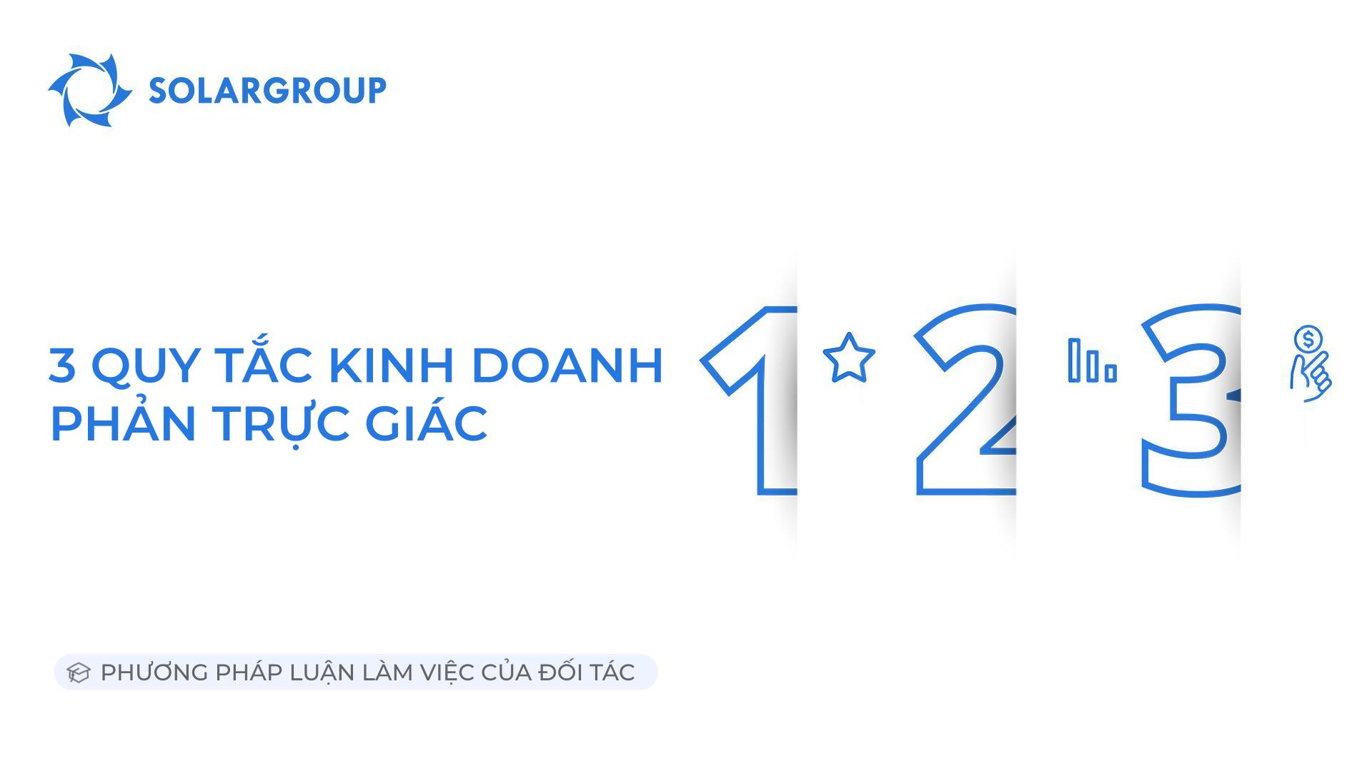 3 quy tắc kinh doanh phản trực giác | Phương pháp luận làm việc của đối tác