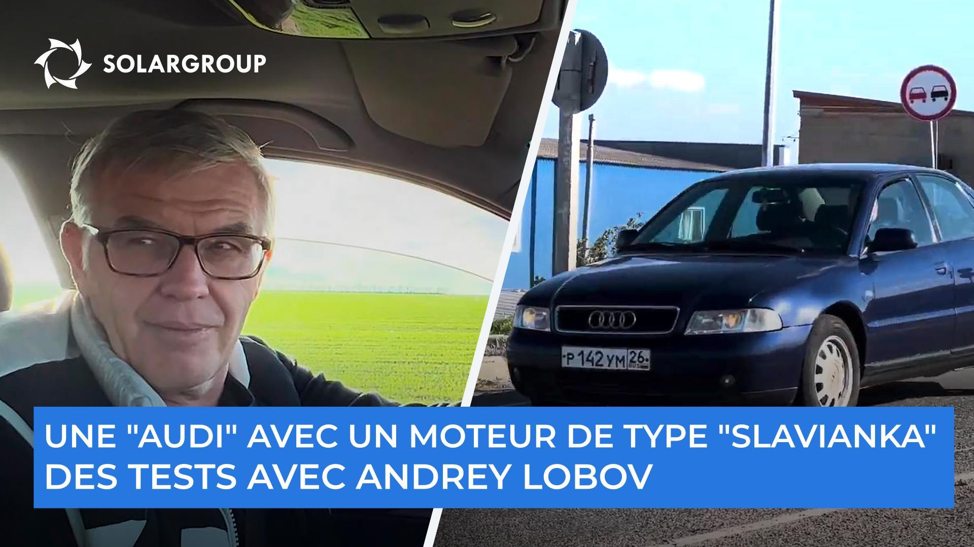 Un super effect du moteur de type "Slavianka" et du contrôleur !