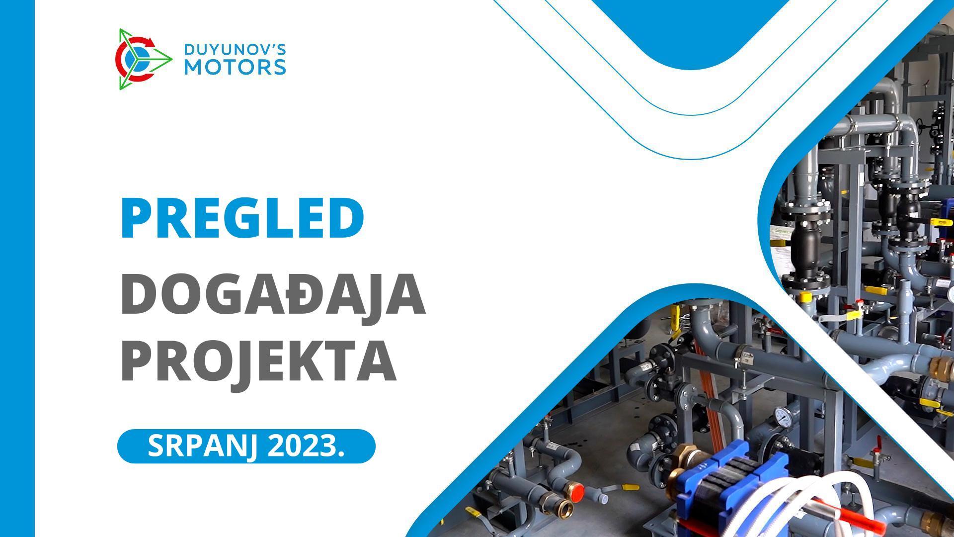 Ključni događaji projekta u srpnju
