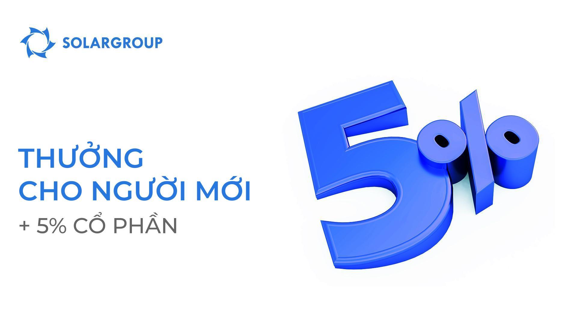 Chúng tôi cung cấp +5% cổ phần cho mỗi khoản thanh toán được thực hiện trong vòng 7 ngày sau khi đăng ký
