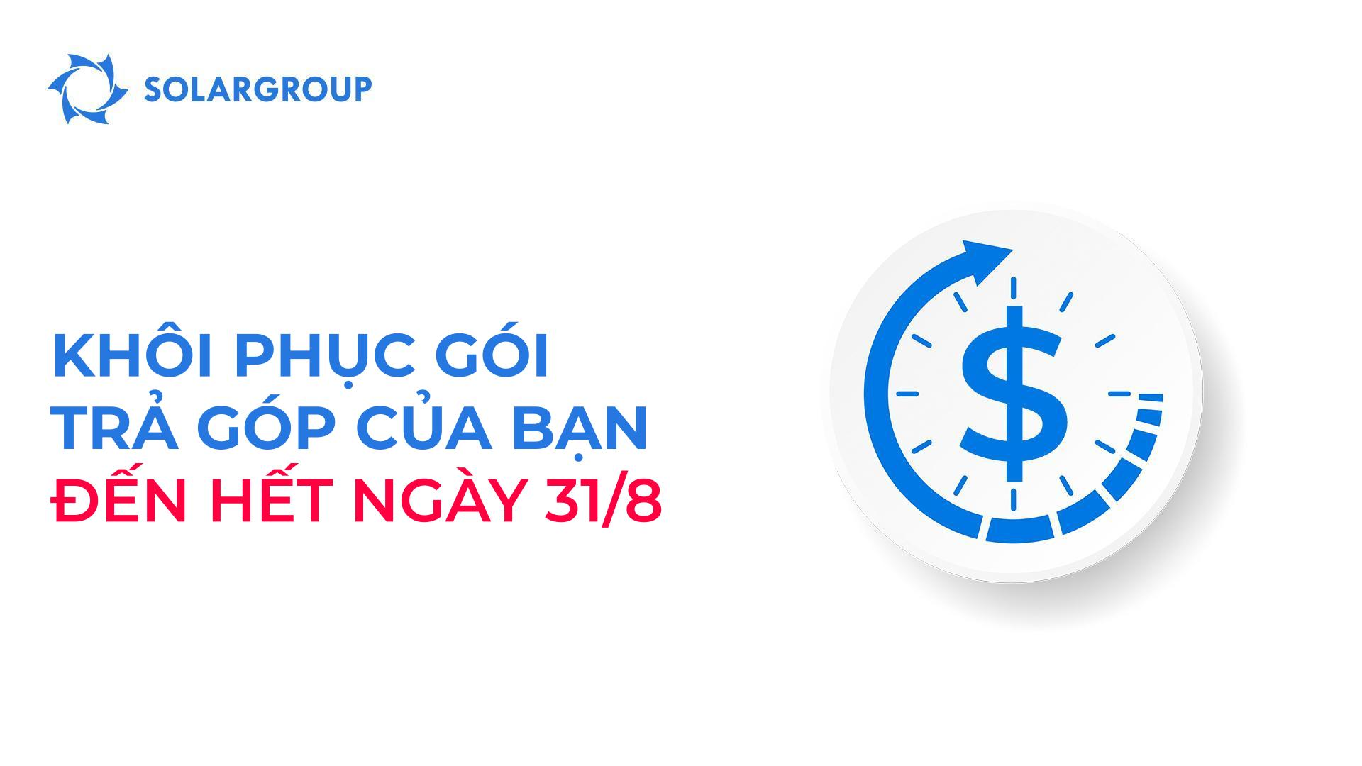 Khôi phục gói trả góp của bạn và mua cổ phần với các điều kiện có lợi nhất trong lịch sử dự án từ giờ đến hết ngày 31 tháng 8
