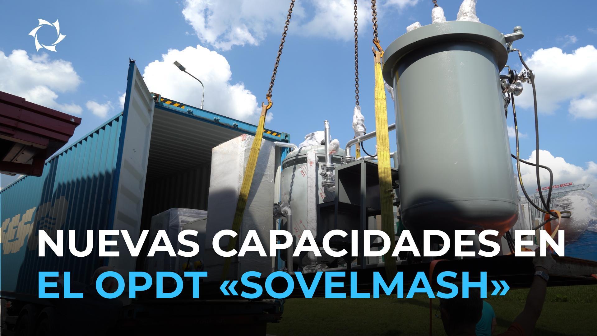 «Sovelmash» amplía su potencial: el OPDT ha recibido nuevo equipamiento de alta tecnología