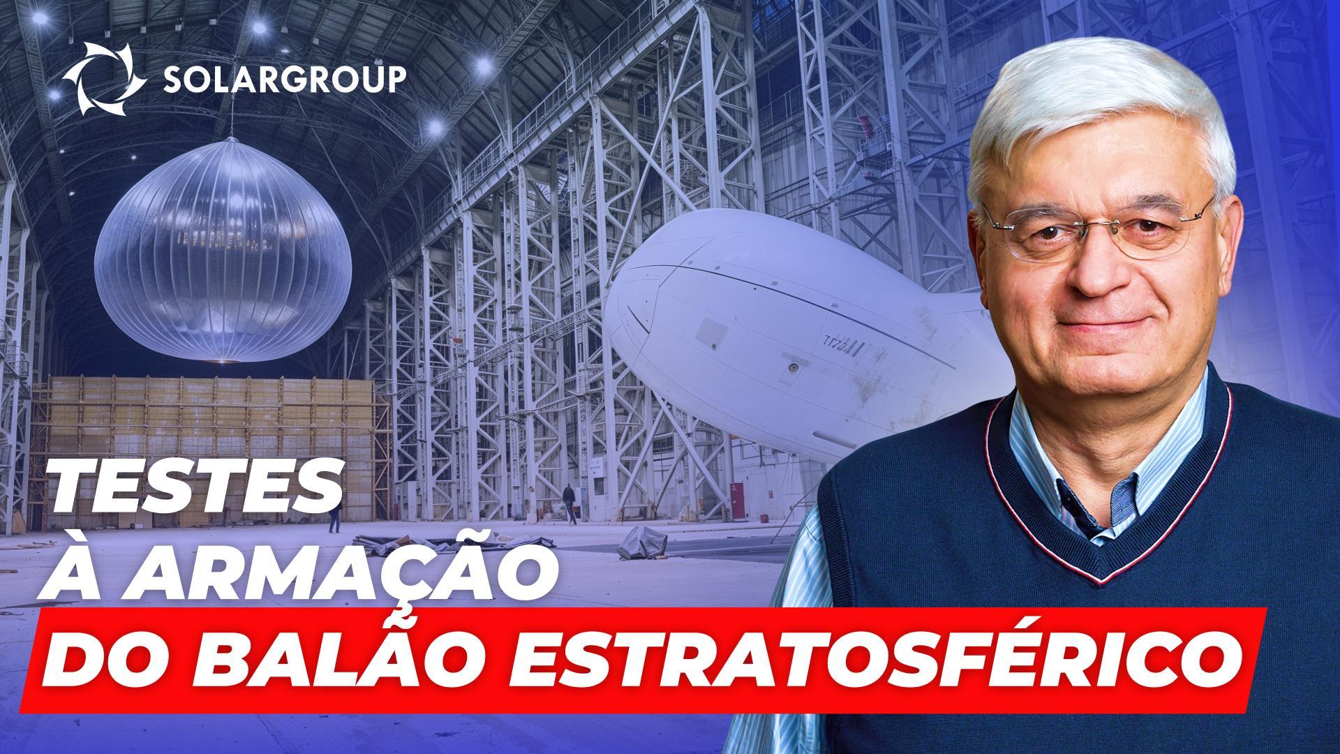 É de perder o fôlego! Assista a um balão estratosférico real da AERONOVA a ser preparado para levantar voo