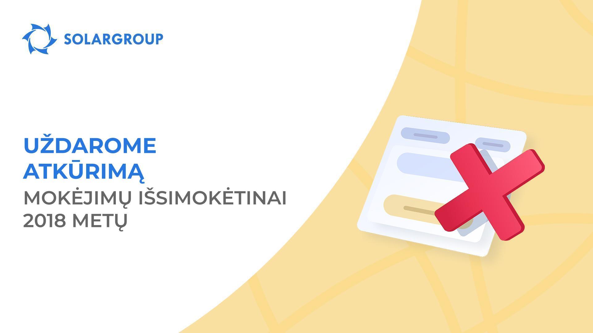Suspėkite atkurti savo mokėjimą išsimokėtinai iki balandžio 20 dienos!