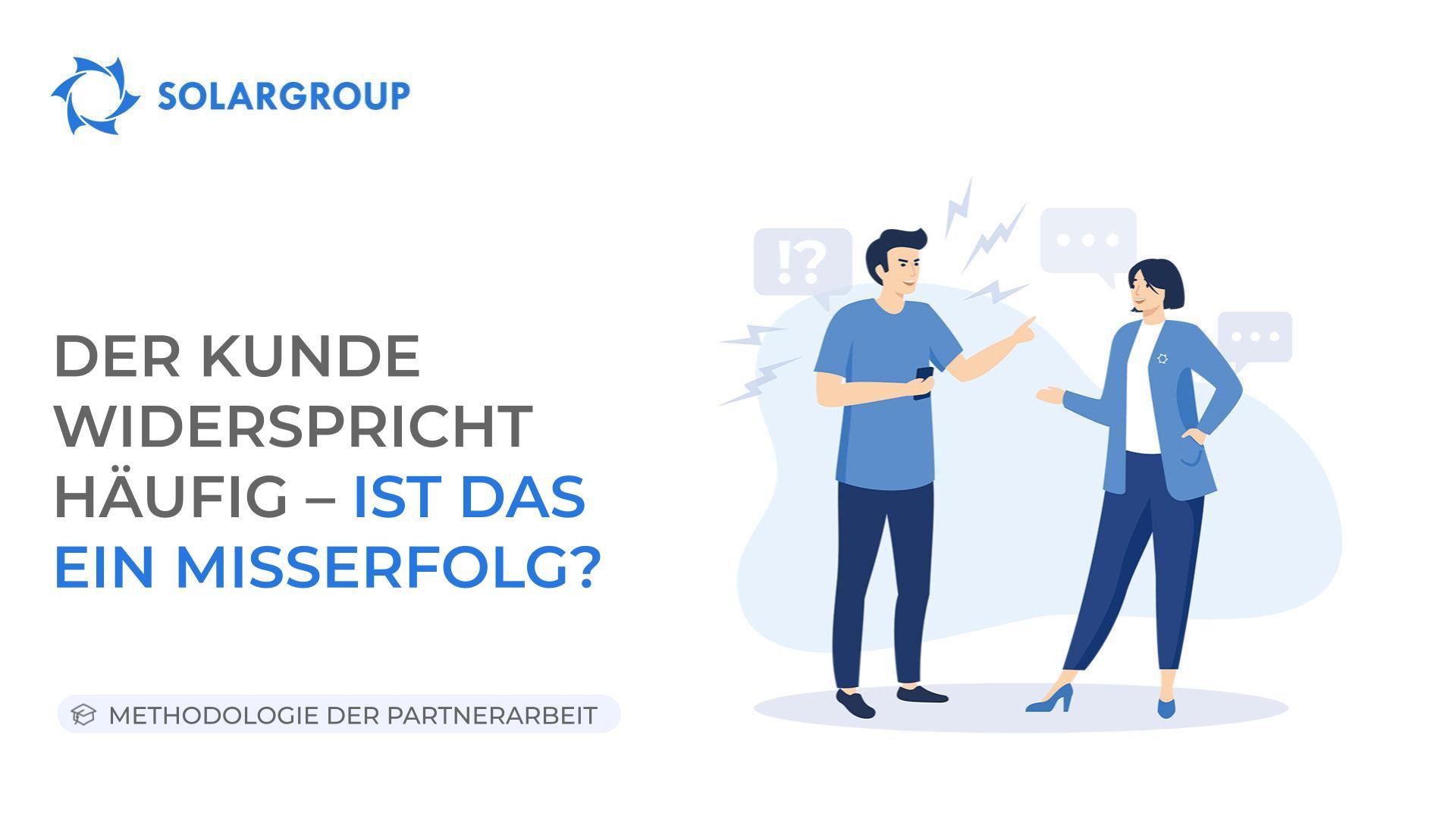 Der Kunde widerspricht häufig – ist das ein Fehlschlag?