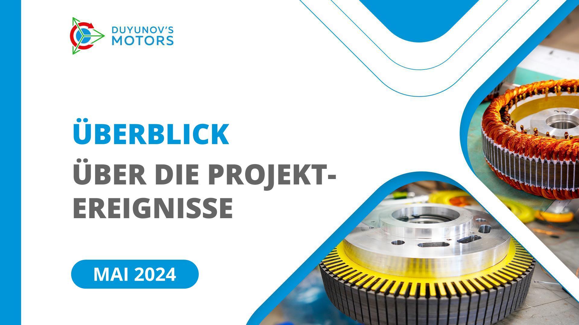 Die wichtigsten Ereignisse im Rahmen des Projekts im Mai
