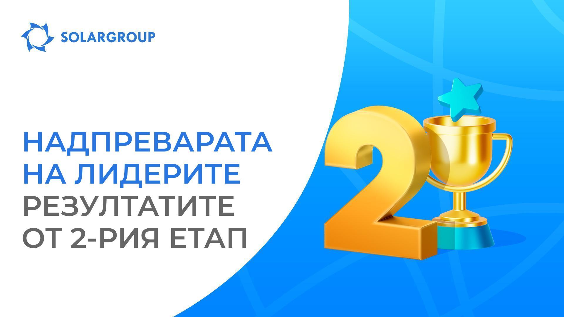 Промоцията «Надпревара на лидерите»: поздравяваме победителите от 2-рия етап!