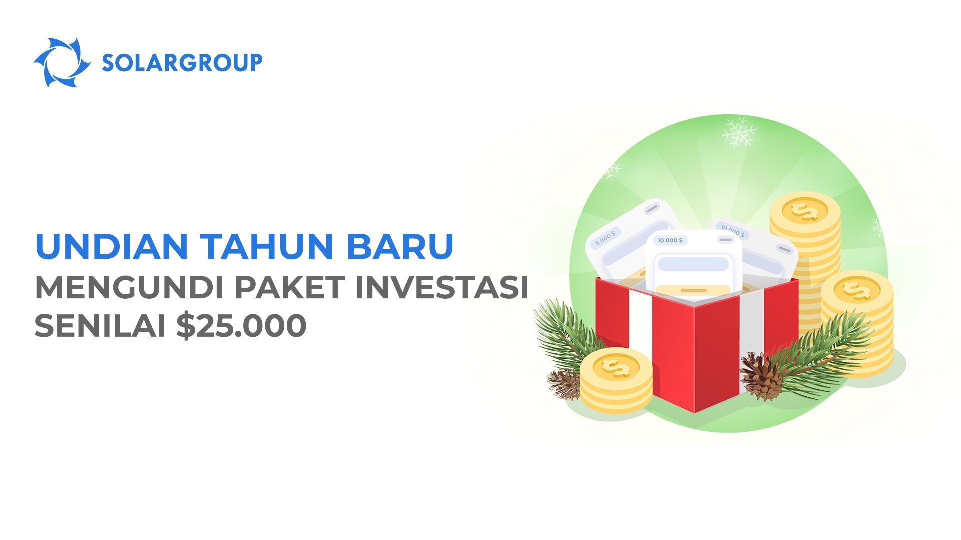 Menangkan paket investasi senilai hingga $15.000