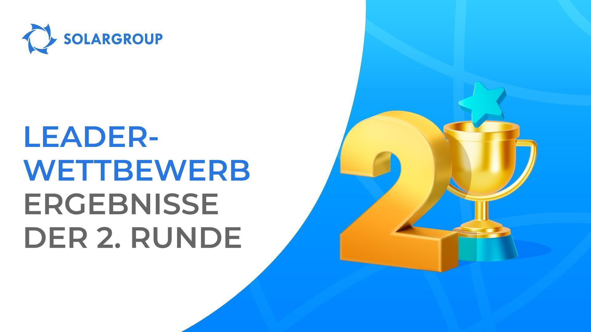 Werbeaktion ""Leader-Wettbewerb"": Herzlichen Glückwunsch an die Gewinner der 2. Runde!