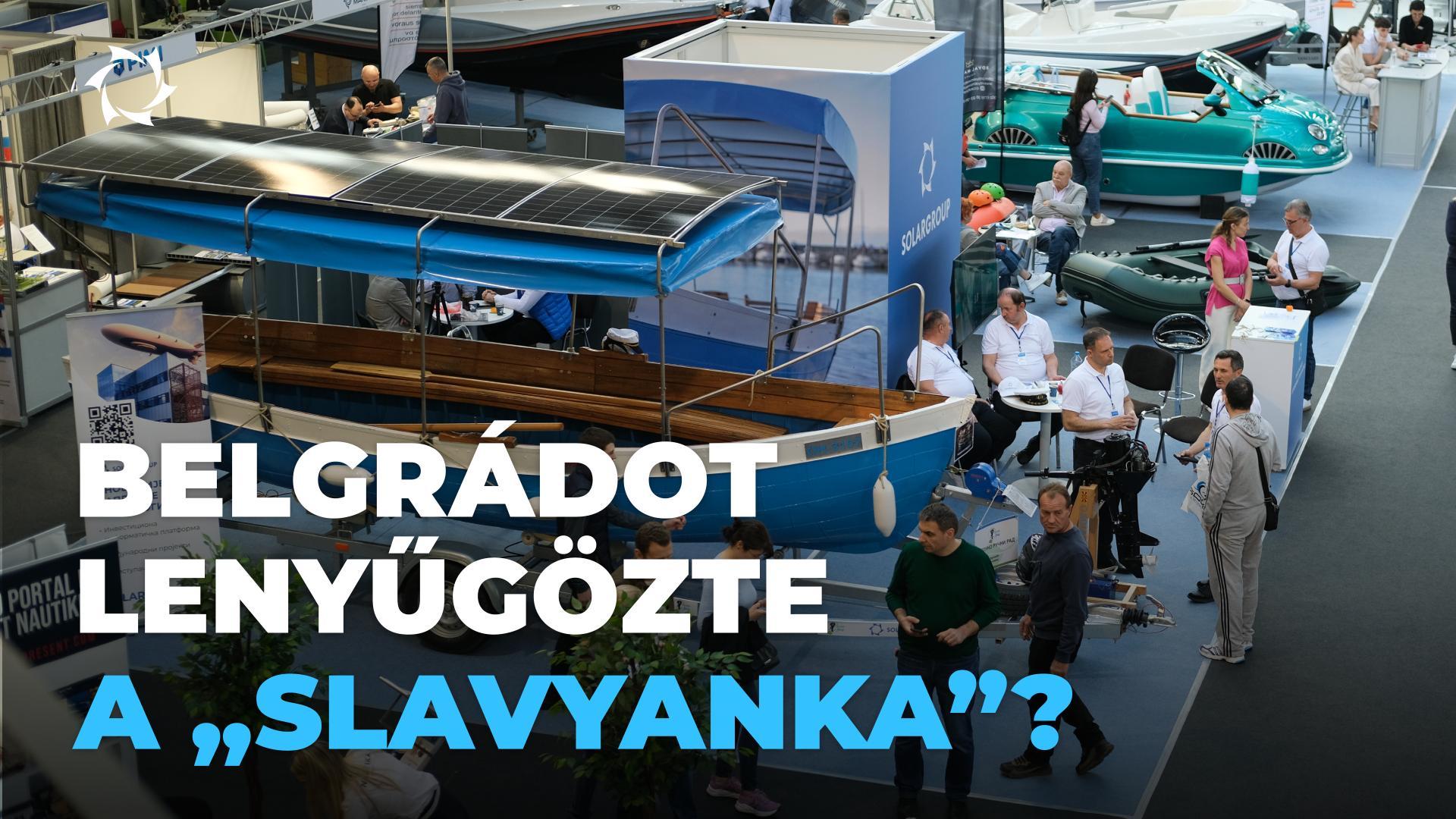 A napelemes „Slavyankás” csónak a Nautika kiállítás résztvevőinek szemével