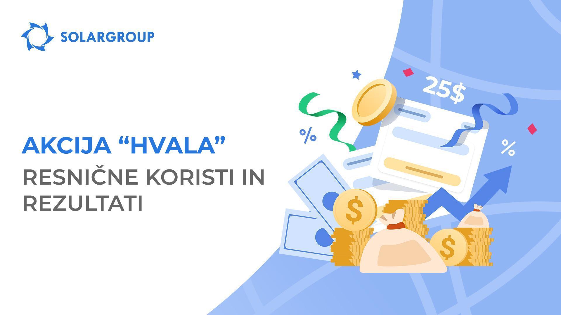 "Hvala" je treba narediti, ne reči