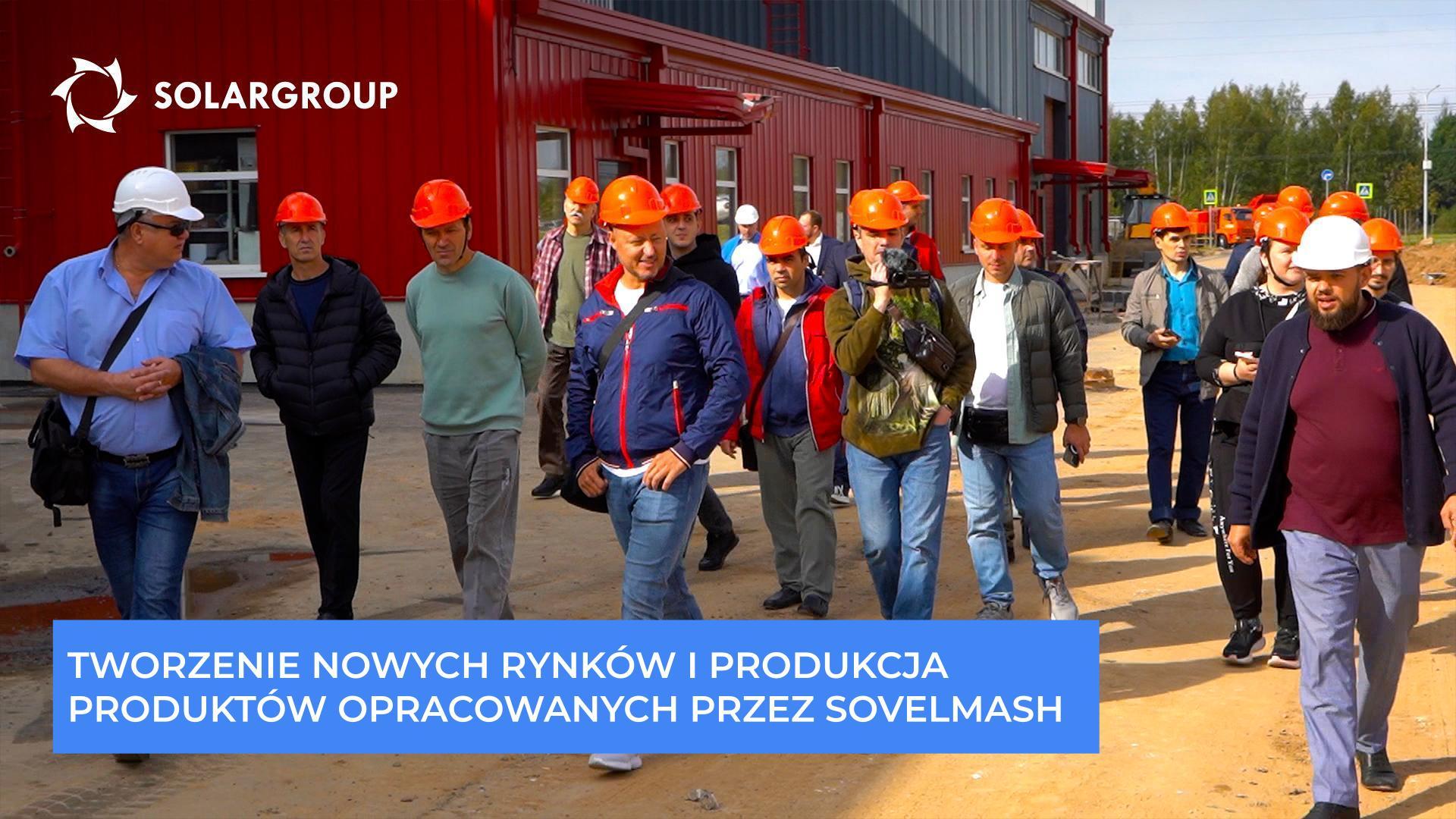 Sovelmash: nowe rynki i produkcja produktów własnego opracowania