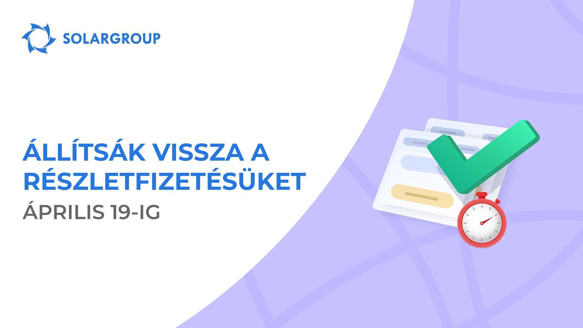 Lezárjuk a 2018-ban törölt részletfizetések visszaállítását