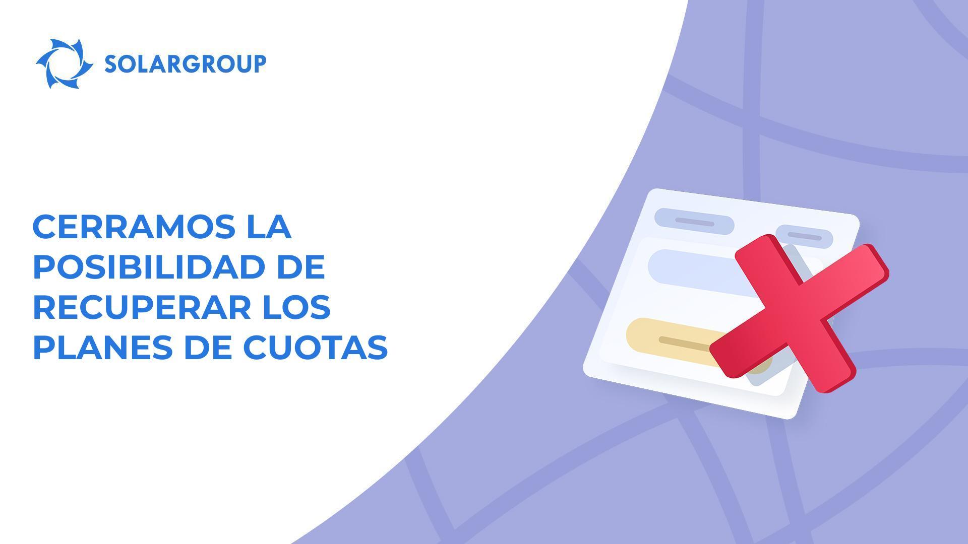 ¿Quién no podrá recuperar el plan de cuotas a partir del 1 de enero?