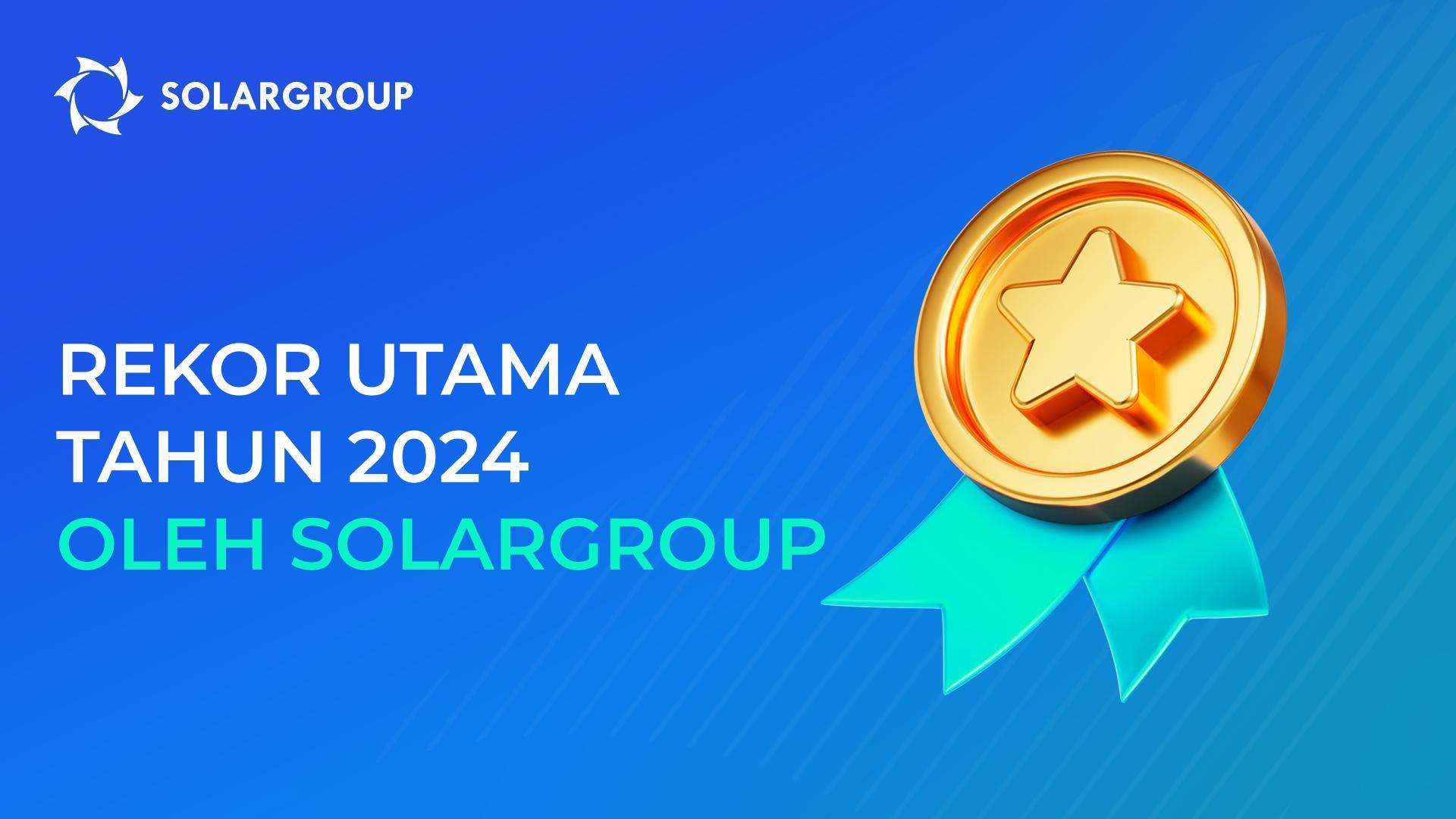 Berapa banyak dana yang telah ditransfer SOLARGROUP ke Sovelmash pada tahun 2024?