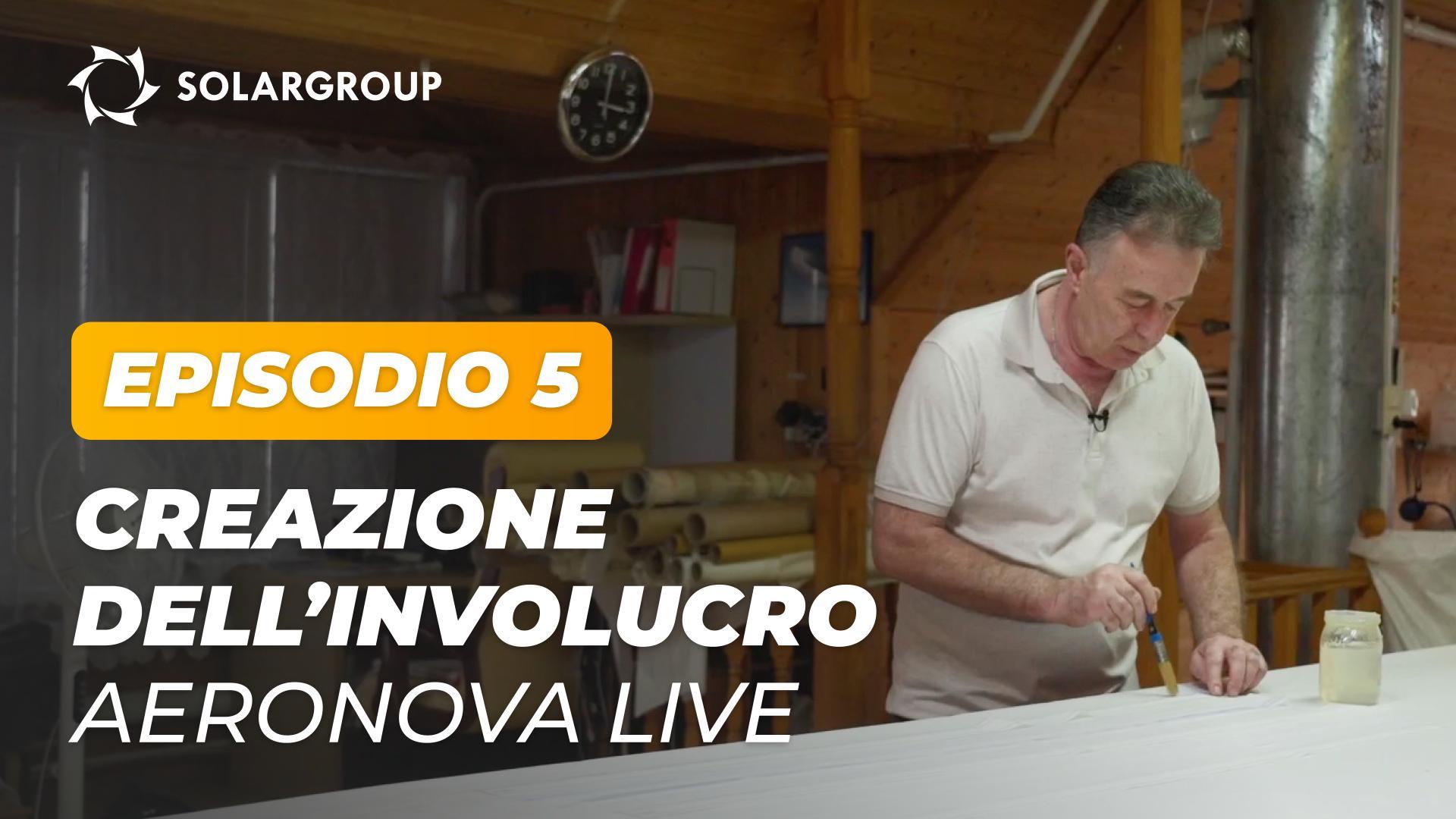 Dirigibili di nuova generazione: come viene creato l'involucro di NOVA 01 | AERONOVA Live. Episodio 5