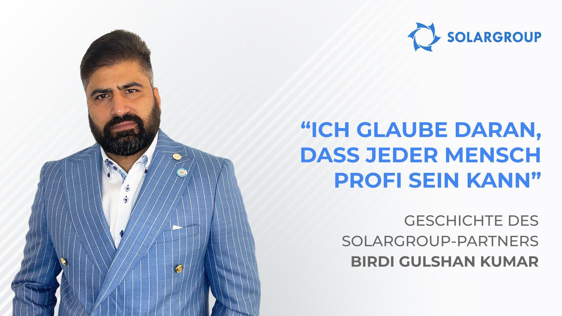 Wer SOLARGROUP bei der Erschließung des indischen Marktes half | Die Erfolgsgeschichte des Partners Birdi Gulshan Kumar