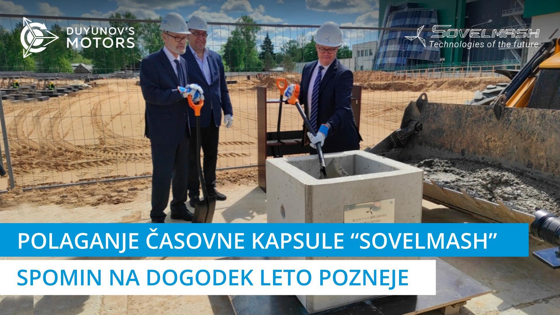 Polaganje časovne kapsule "Sovelmash": spomin na dogodek leto pozneje