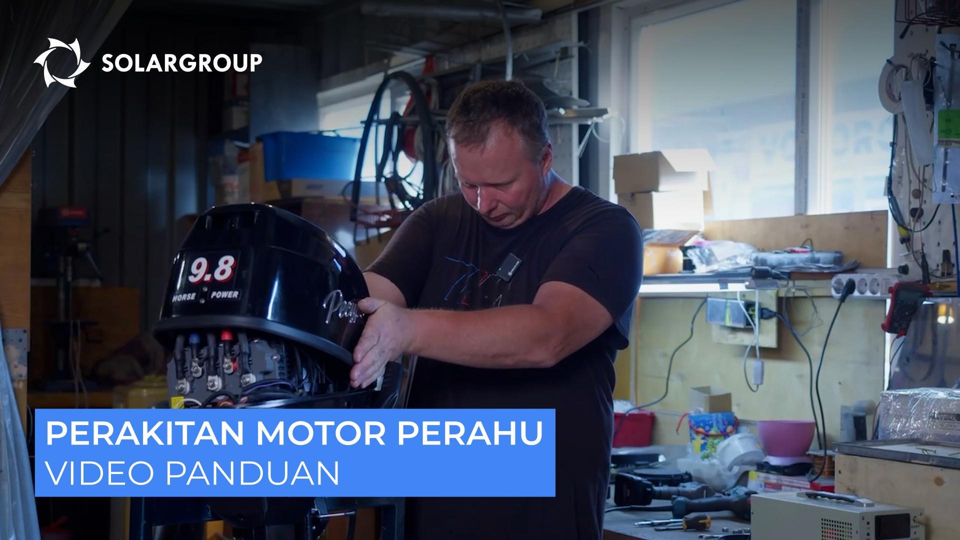 Bagaimana cara merakit motor listrik berbasis "Slavyanka" untuk perahu?