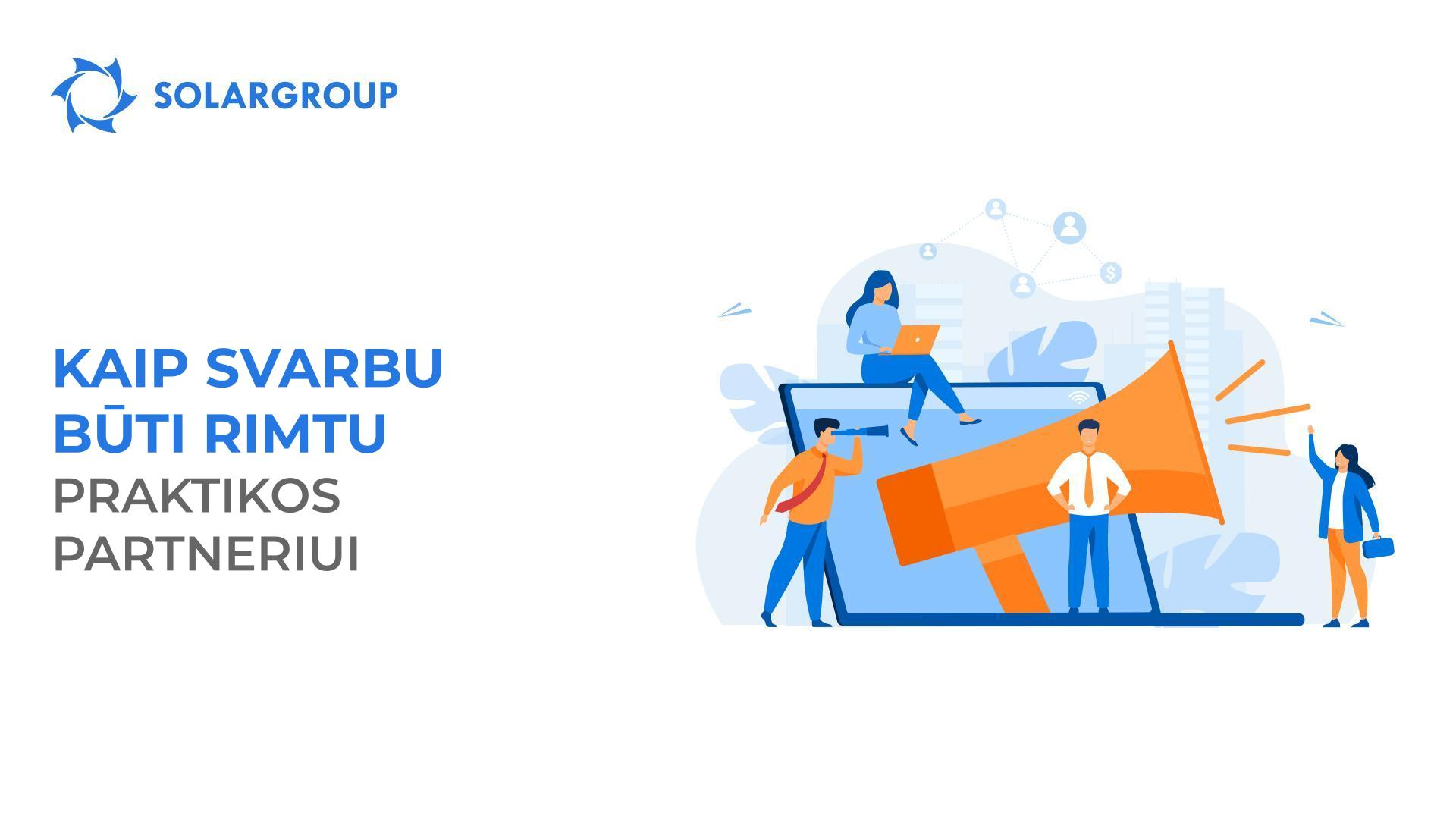 Kaip svarbu būti rimtu: praktikos partneriui