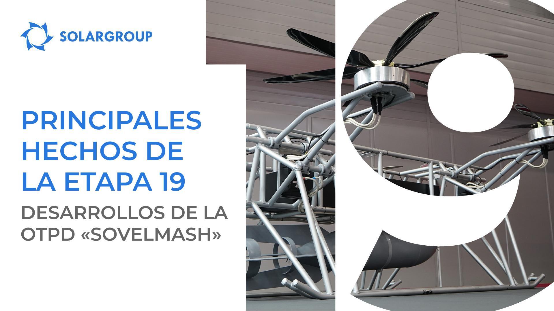 Desarrollo y preparación para la puesta en funcionamiento de la OTPD "Sovelmash"