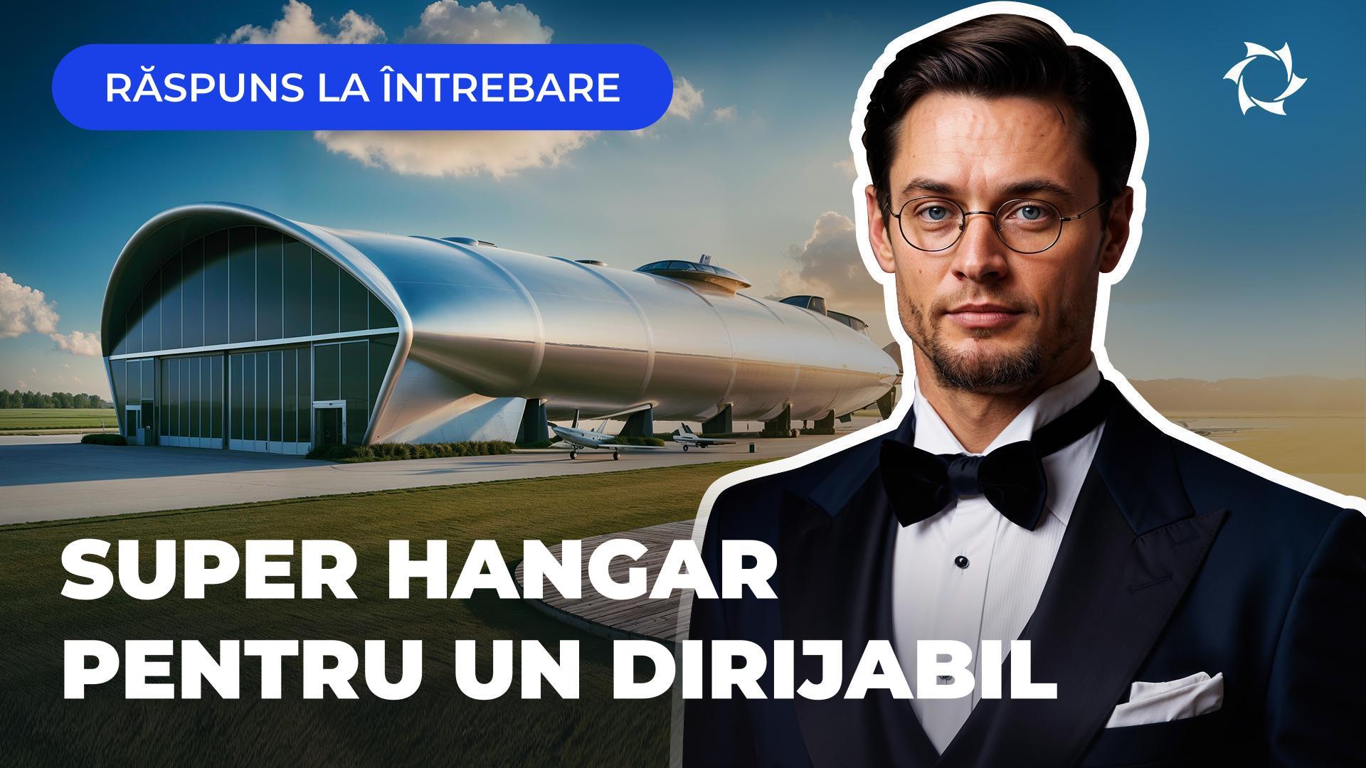 De ce are nevoie un dirijabil de un hangar imens: este greu de adăpostit, clima este neadecvată?
