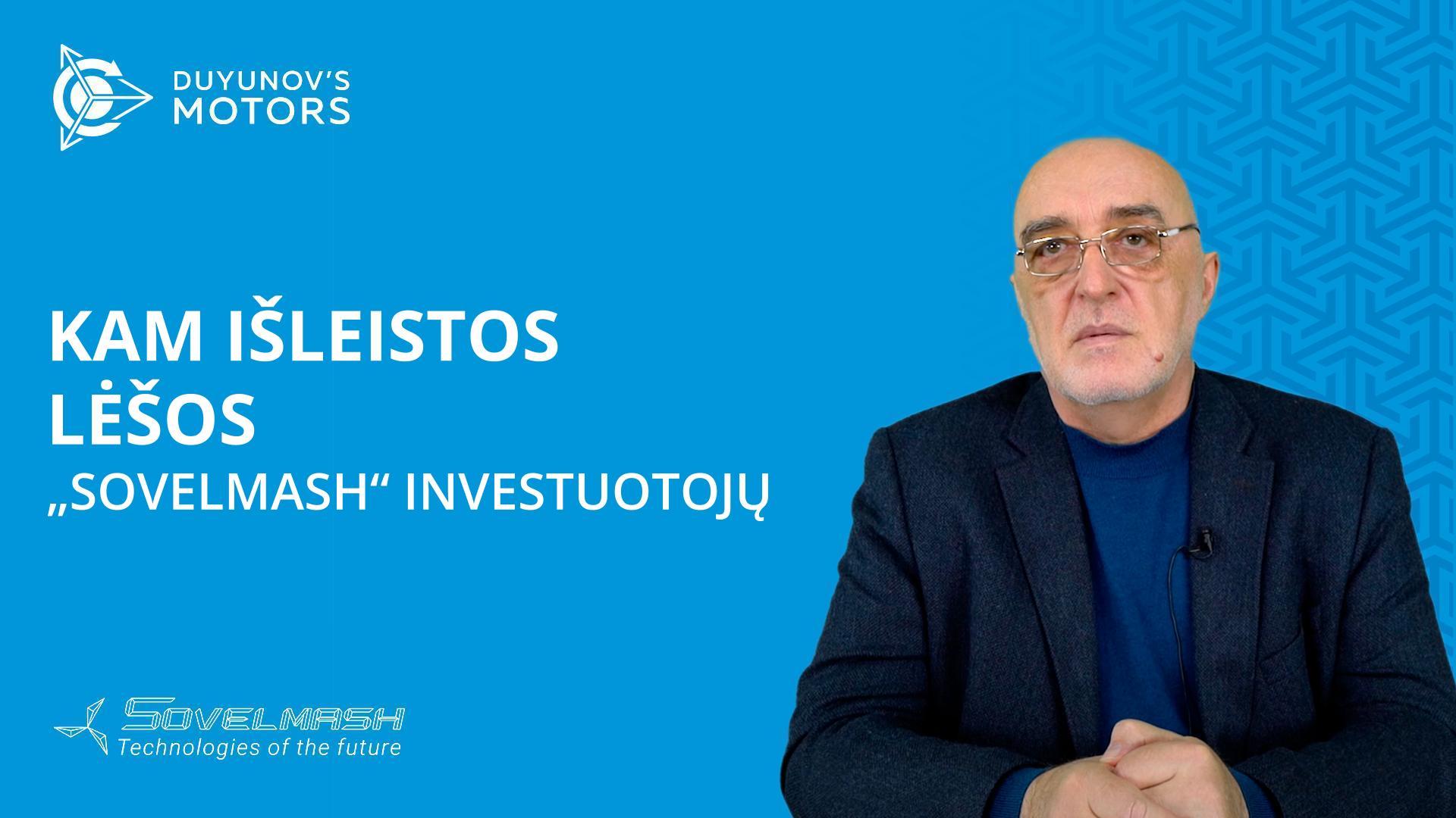 Kam išleistos „Sovelmash“ investuotojų lėšos?