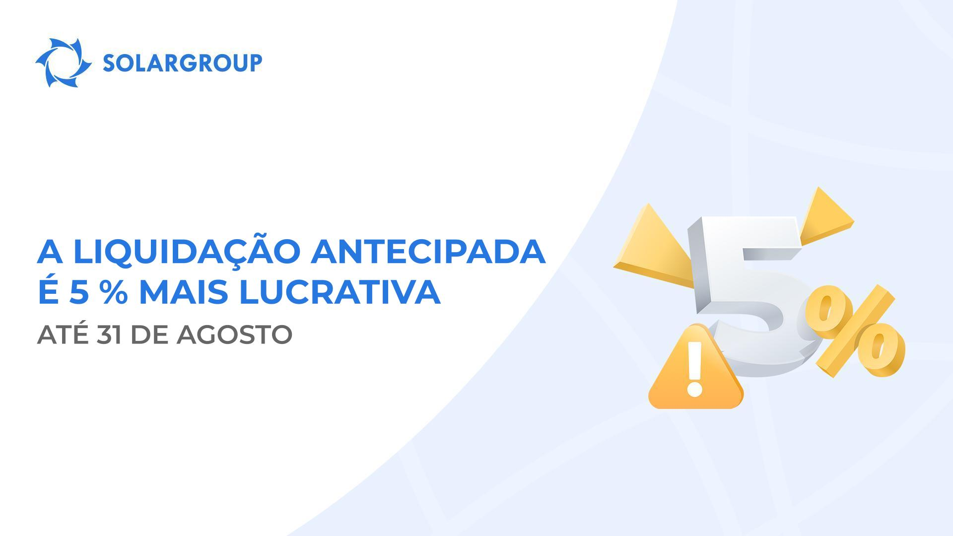 Liquidação antecipada: vamos tornar histórico este verão!