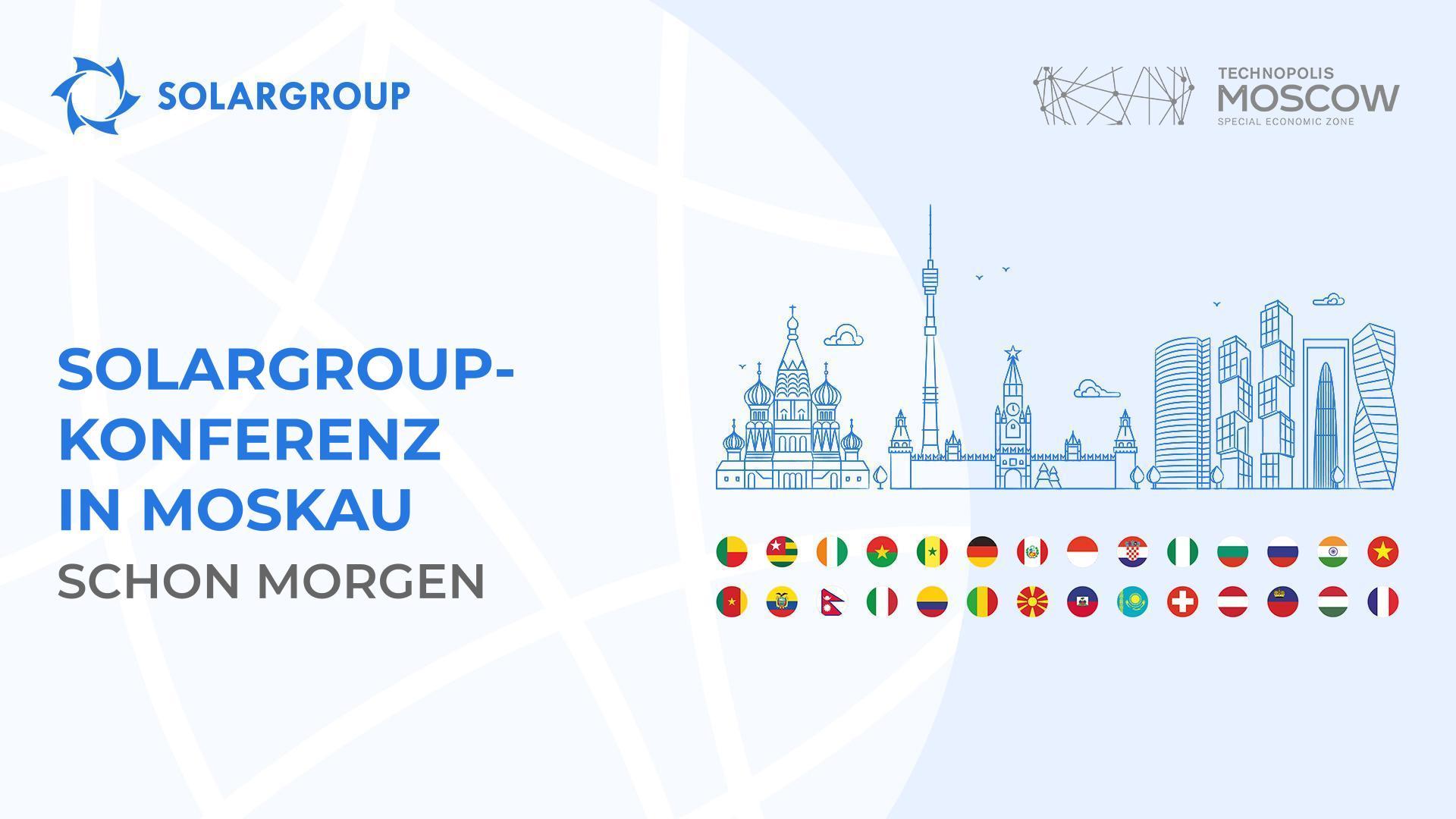 Moskau wartet auf Projektteilnehmer aus der ganzen Welt