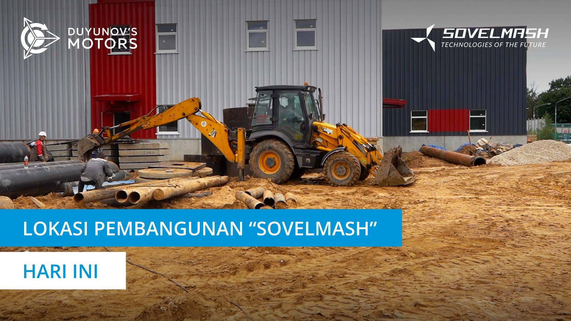 Lokasi pembangunan "Sovelmash" hari ini