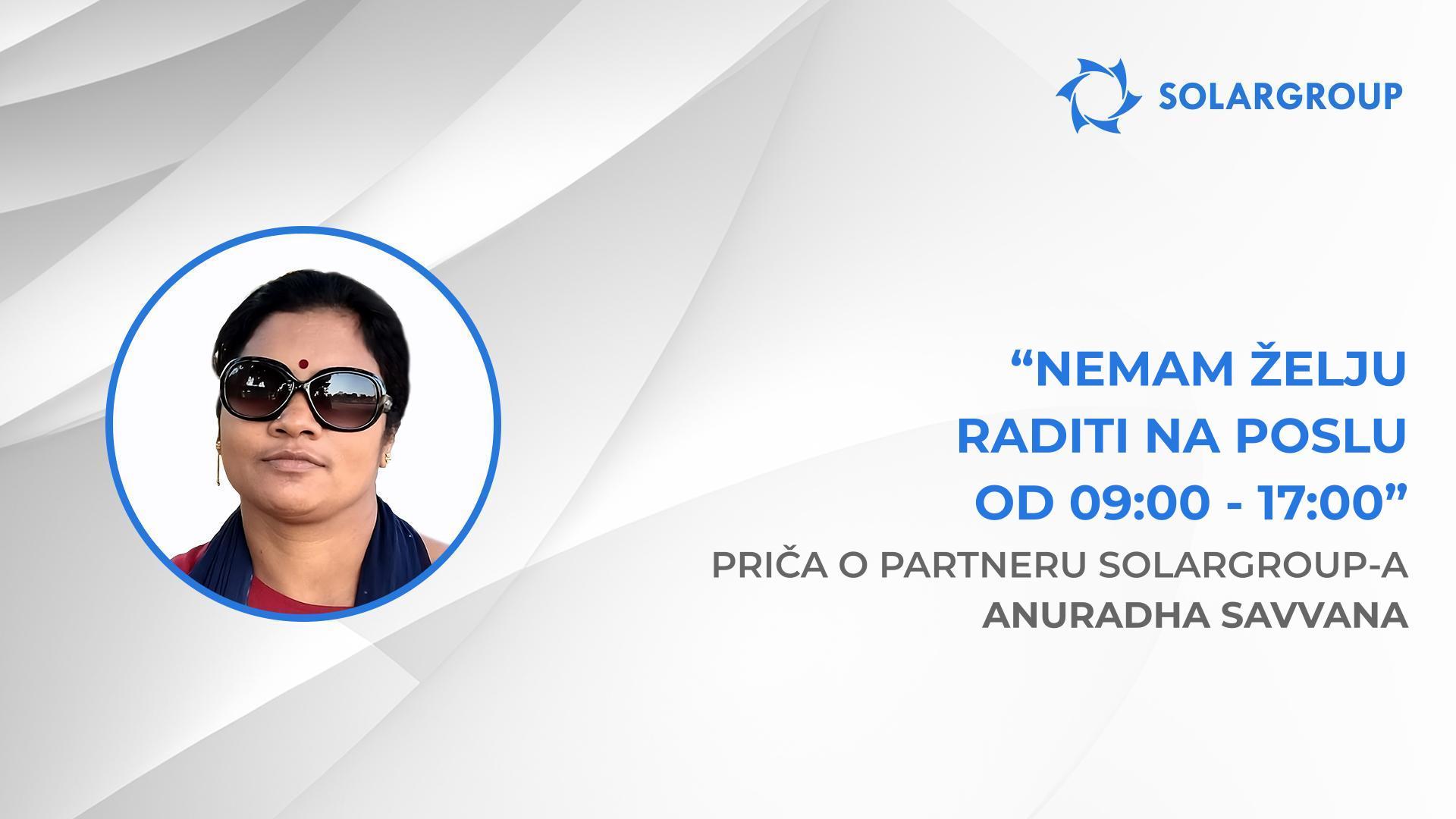 SOLARGROUP može osigurati prihod svima | Priča partnera SOLARGROUP - Anuradha Savvana, Indija