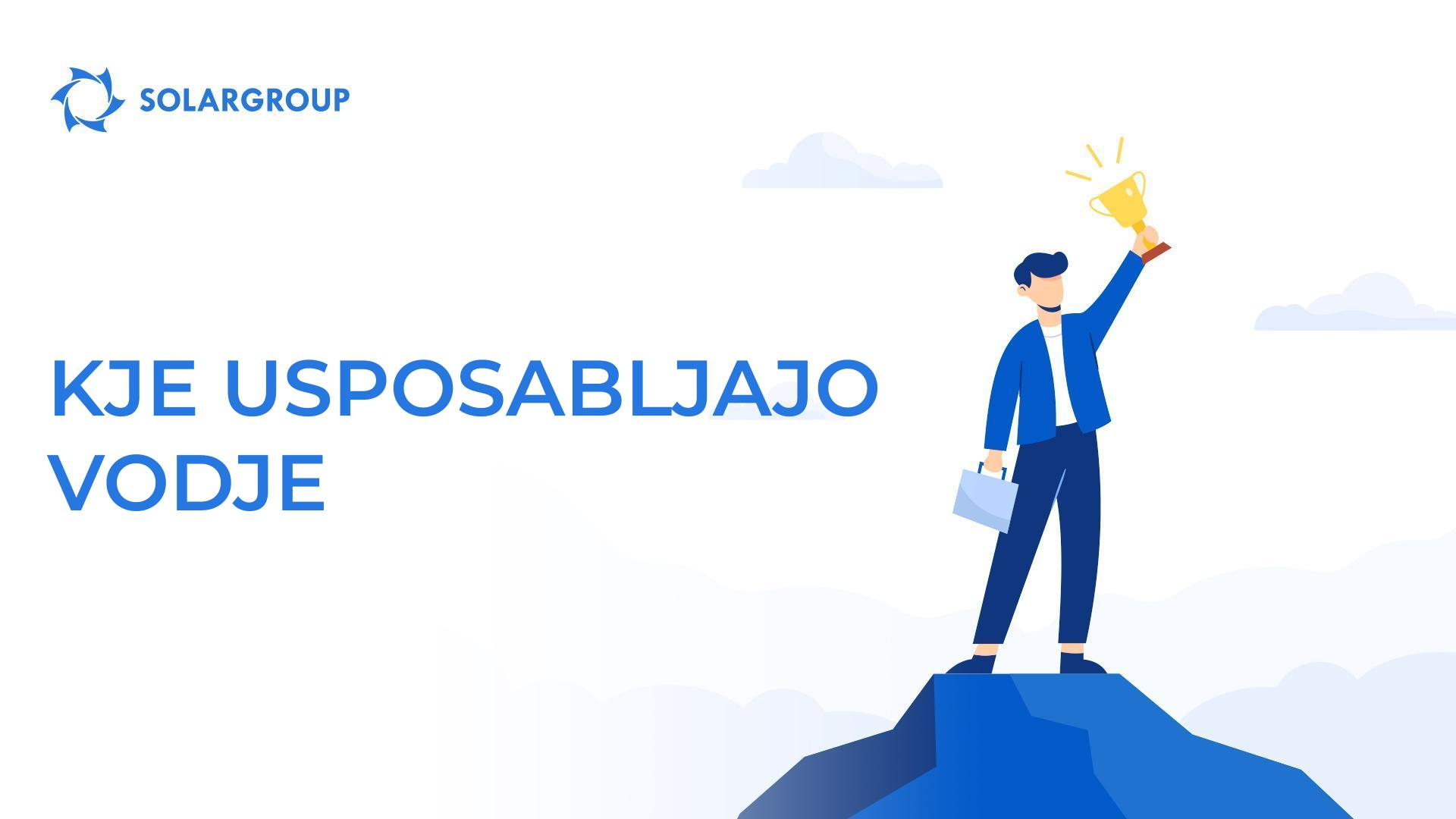 Kje usposabljajo vodje