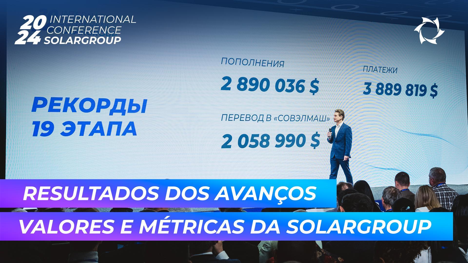 Os principais valores e métricas de desempenho da empresa
