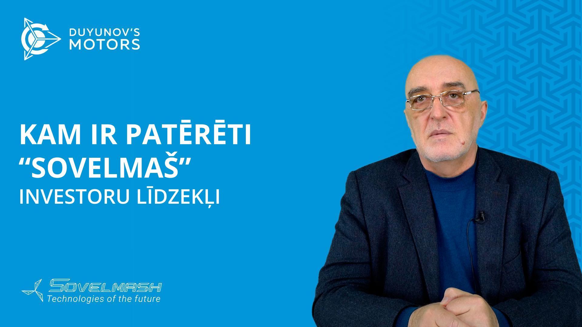 Kam ir patērēti «Sovelmaš» investoru līdzekļi?
