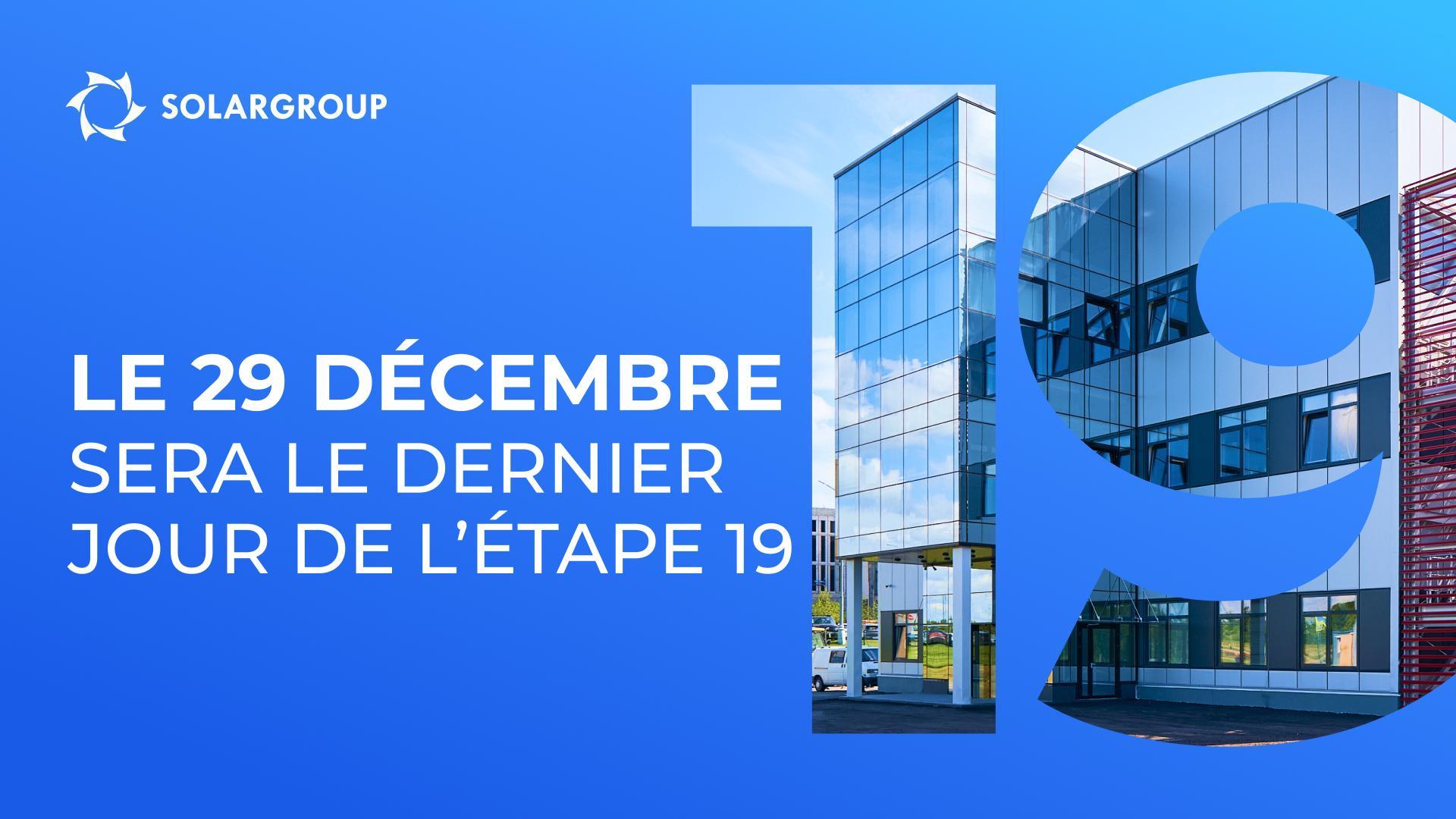 Rappel de ce qui est le plus important pour les investisseurs du projet des "Moteurs Duyunov" !