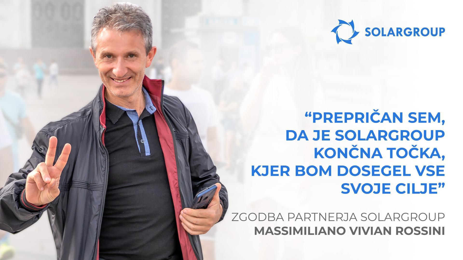 Kako ustvariti svoje sanjsko podjetje | Zgodba partnerja Massimiliano Vivian Rossini