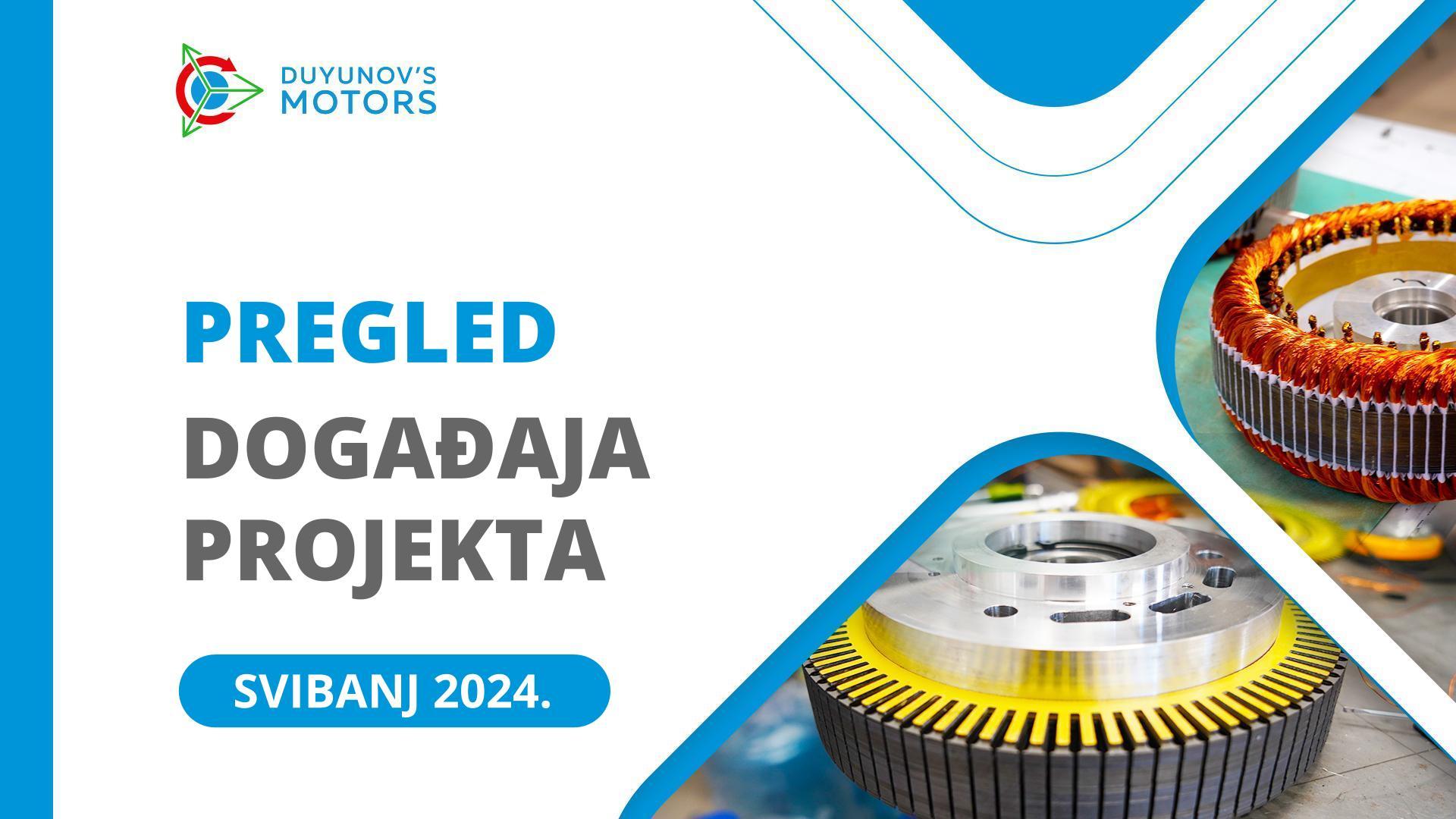 Ključni događaji projekta u svibnju