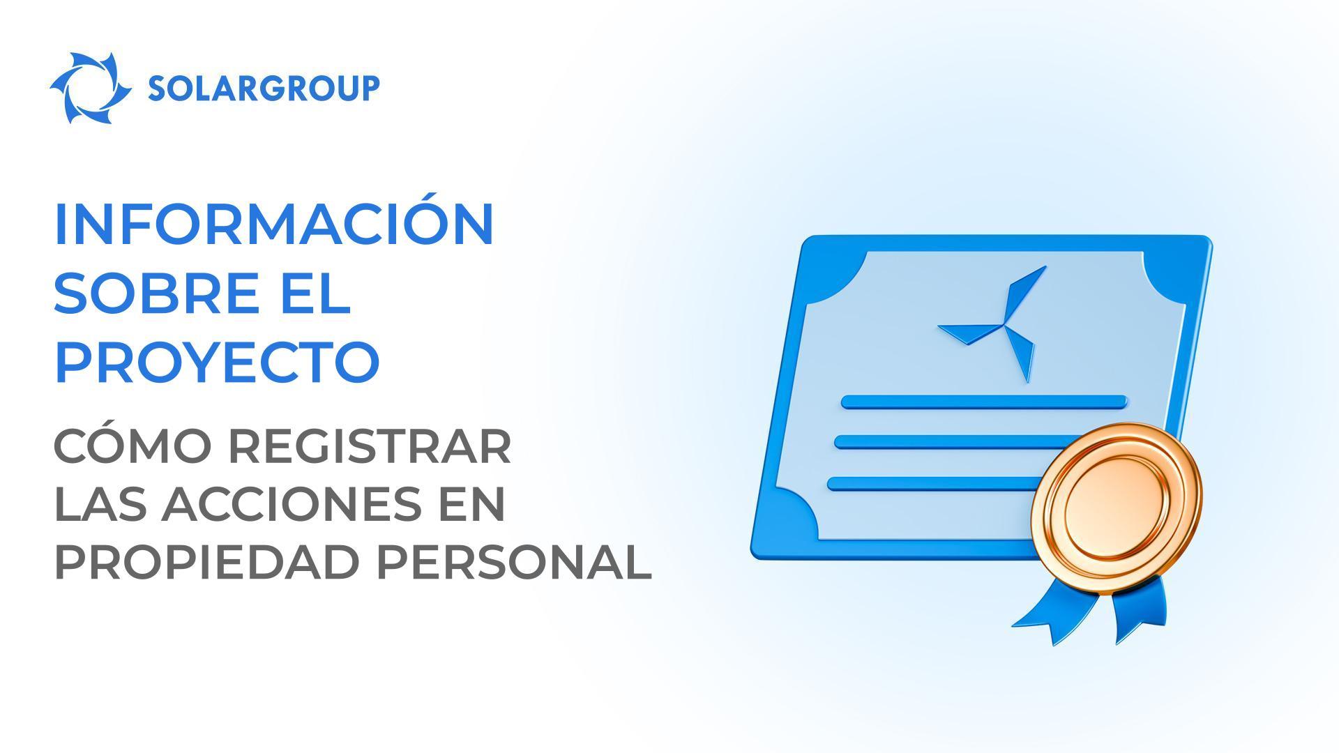 Registro de acciones a su nombre: instrucciones de los abogados