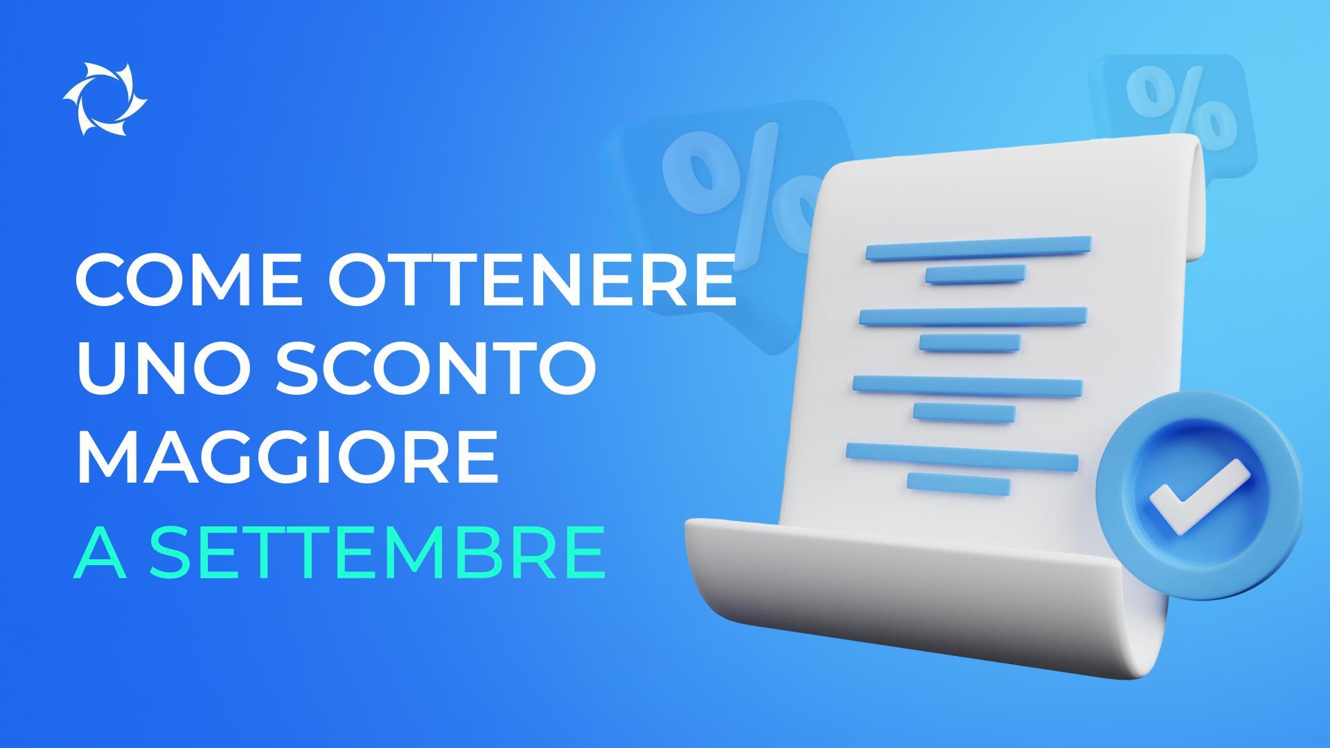 Raddoppia i vantaggi a settembre: estinzione anticipata e Profit Pack
