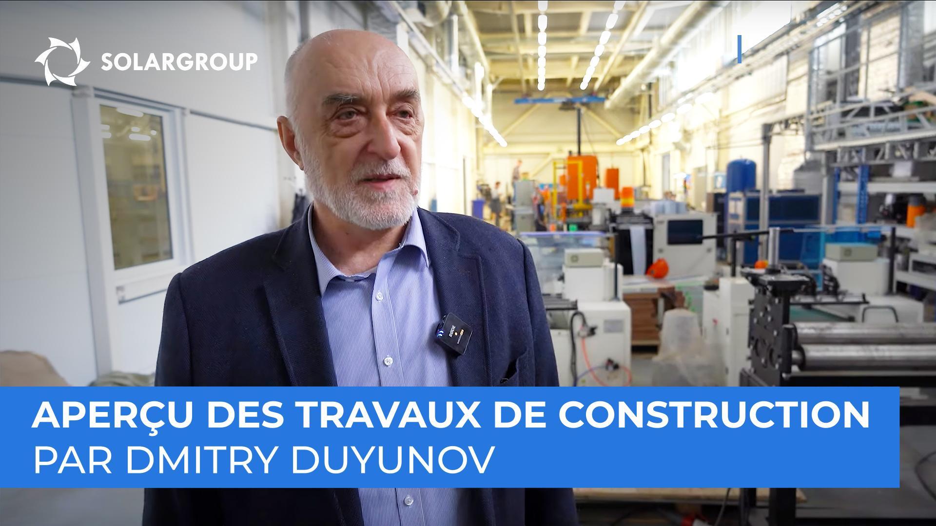 Dynamique de la construction du BTEI "Sovelmash"