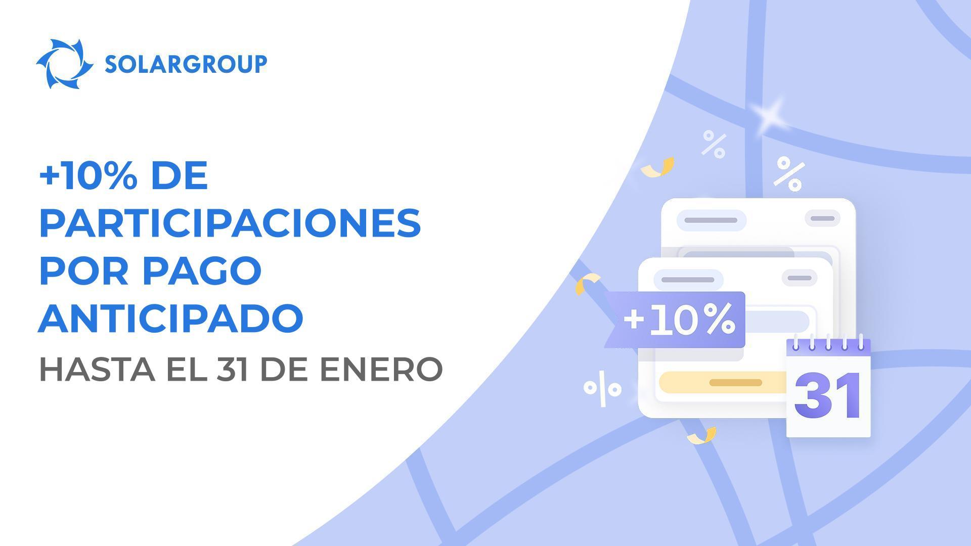 Reciba más bonificaciones por pago anticipado: ¡la promoción finaliza!