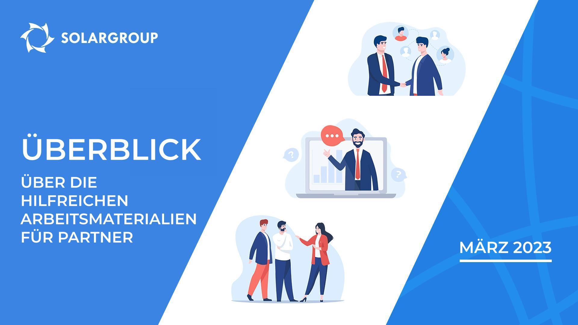 März-Highlights | Überblick über die hilfreichen Arbeitsmaterialien für Partner