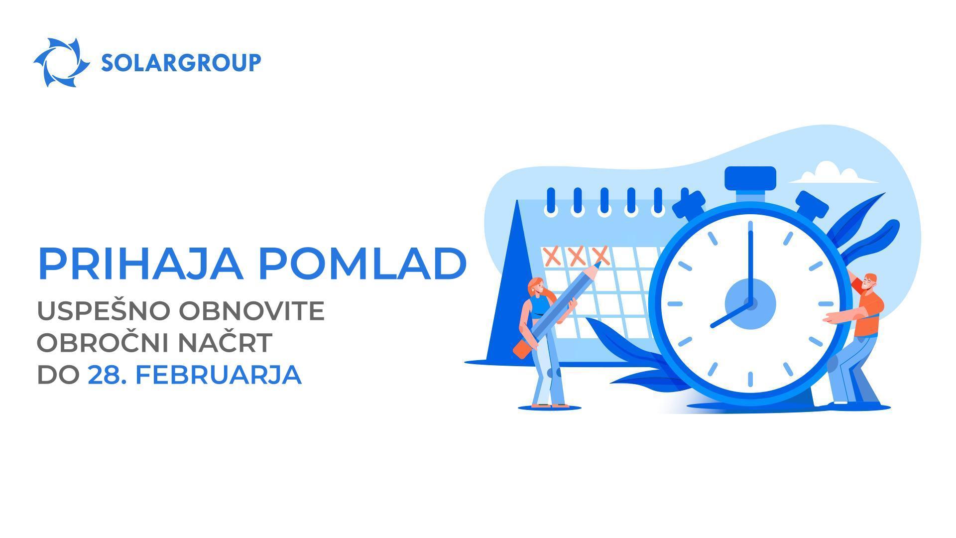 Prihaja pomlad: uspešno obnovite obročni načrt do 28. februarja