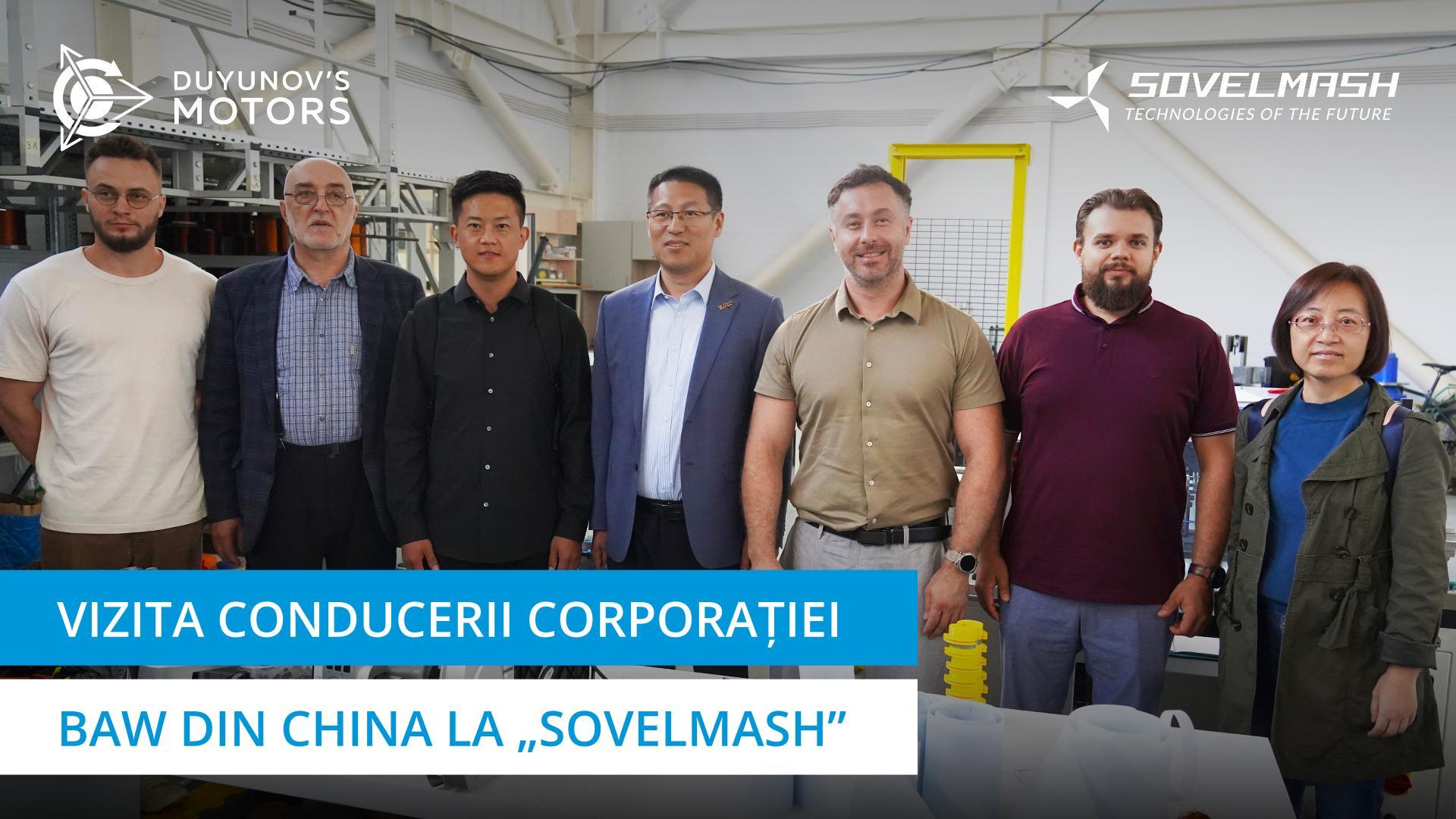 Oaspeți din China au vizitat BTPI „Sovelmash”