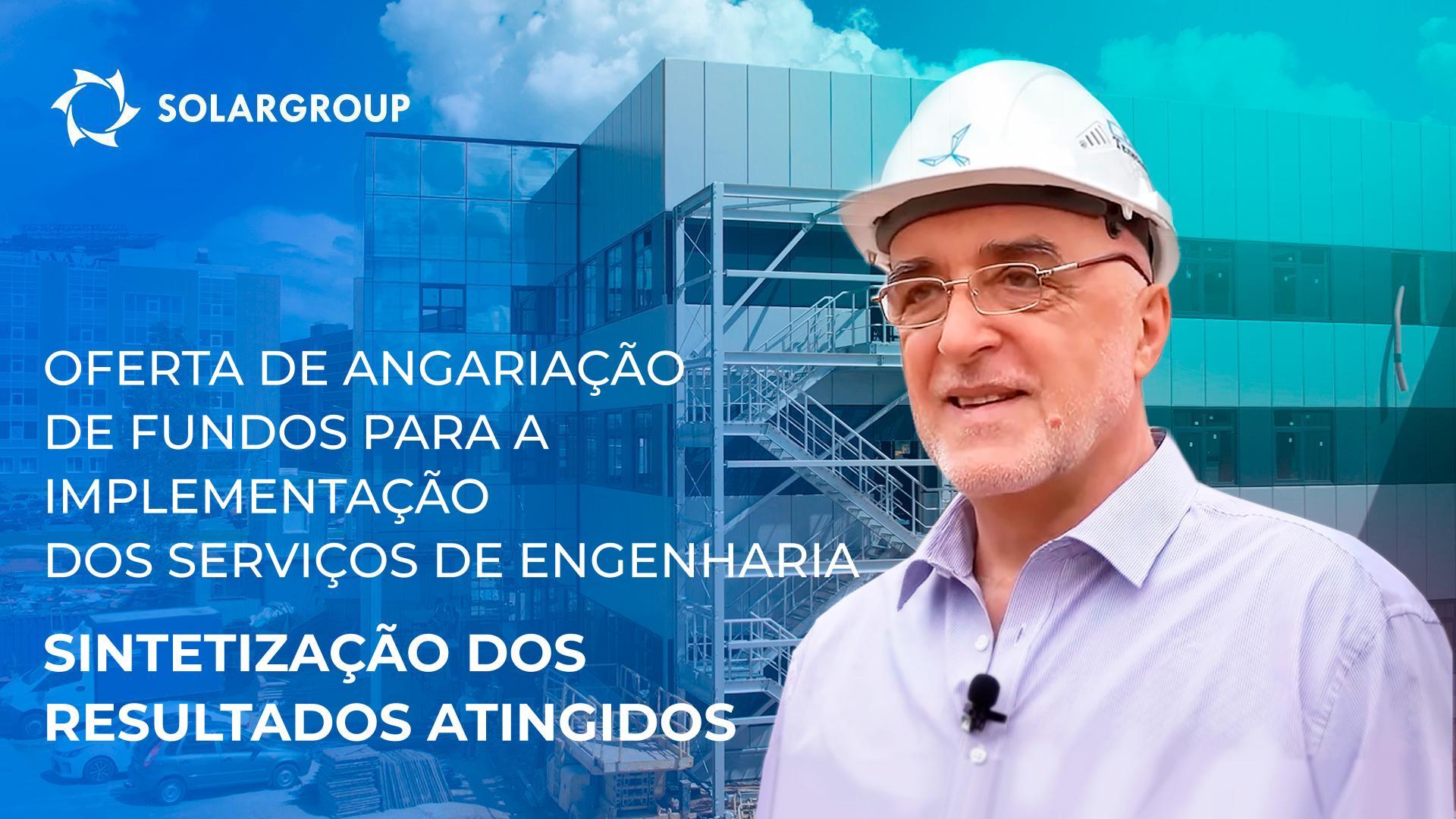 Oferta de angariação de fundos da "Sovelmash" destinada à implementação de serviços de engenharia: sintetização dos resultados atingidos