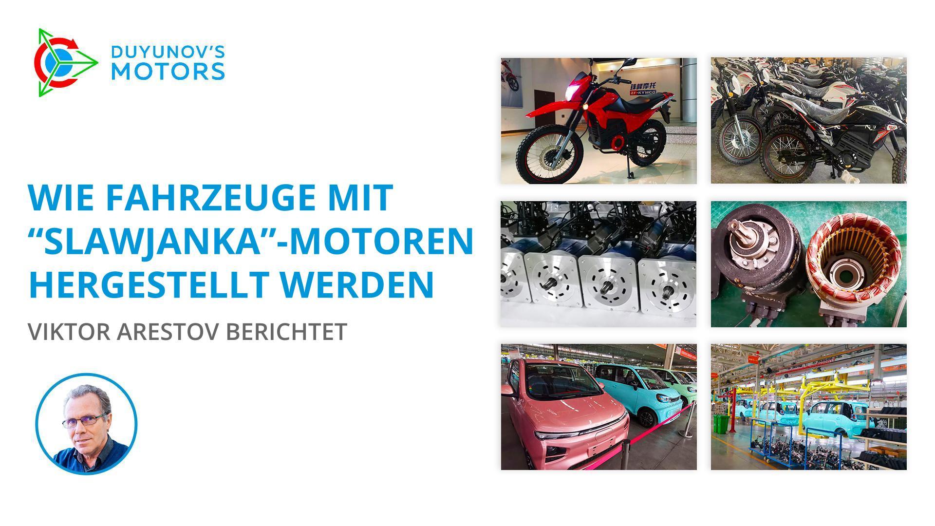 Wie Fahrzeuge unter Verwendung von "Slawjanka" hergestellt werden: Viktor Arestov berichtet