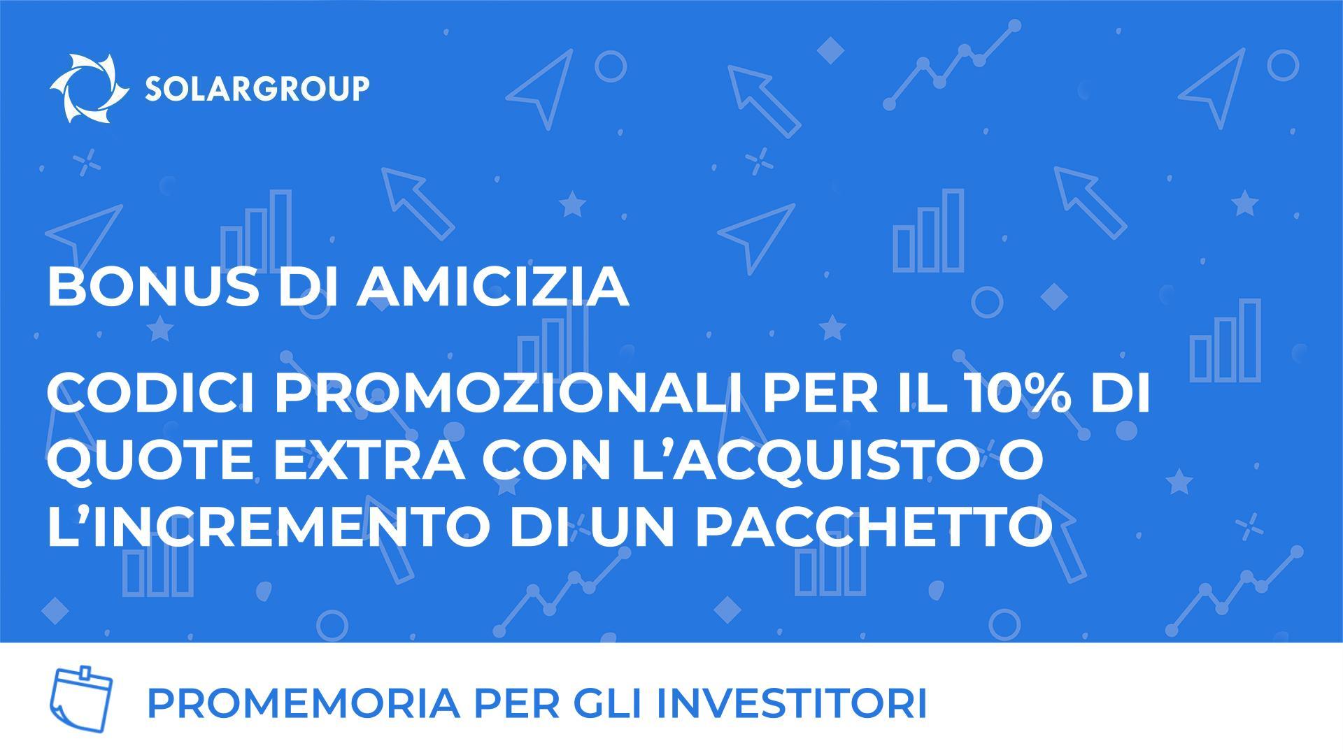 Come ricevere il Bonus di amicizia